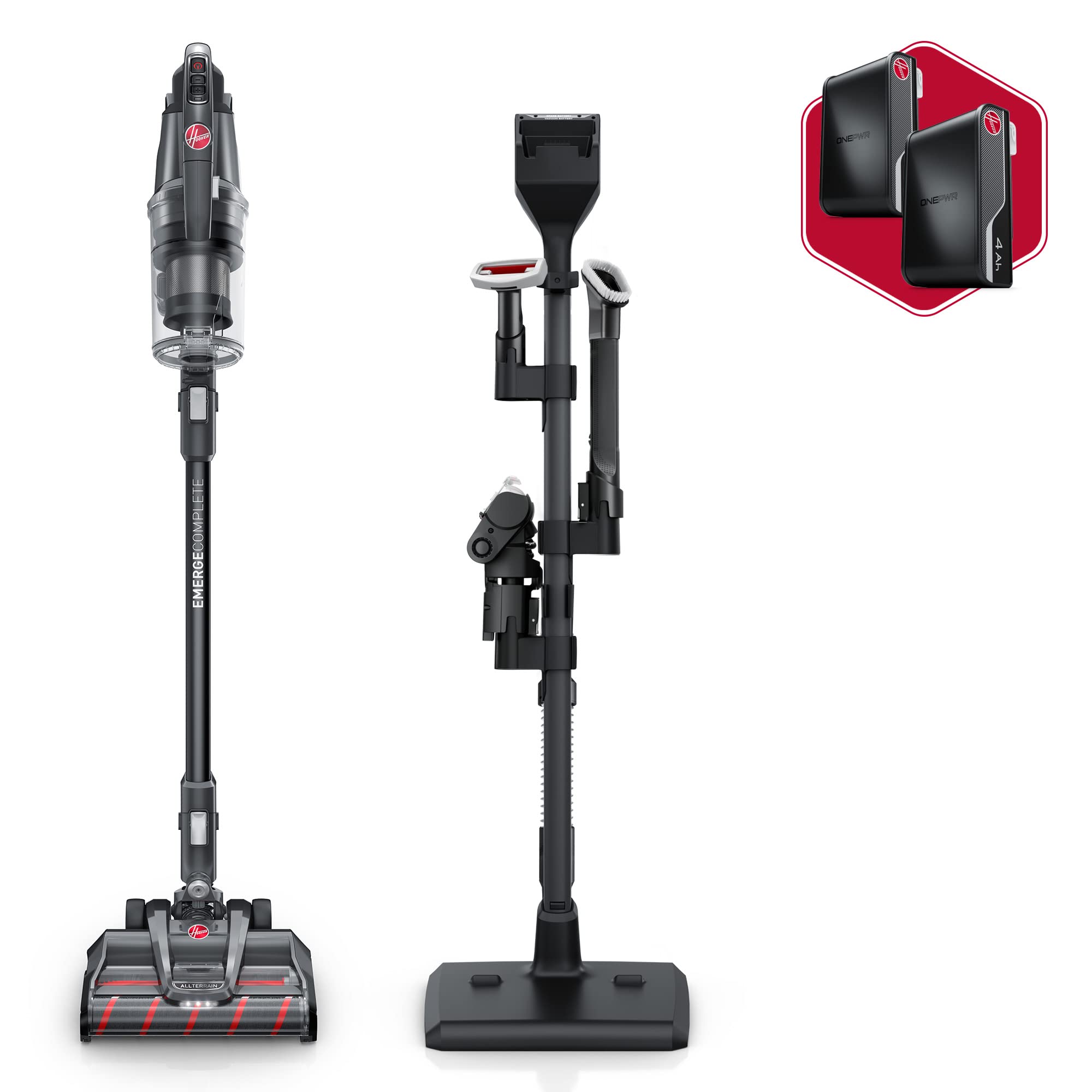 Hoover ONEPWR Cordless Stick Vacuum - Lightweight & Powerful for Home Cleaning