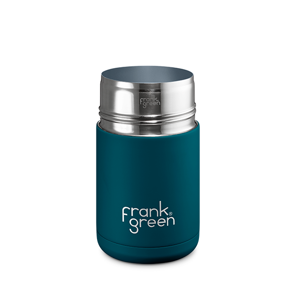 Eco-Friendly Ceramic Reusable Coffee Cup with Lid - 10oz (295ml) - Perfect for Home, Office & Travel Use