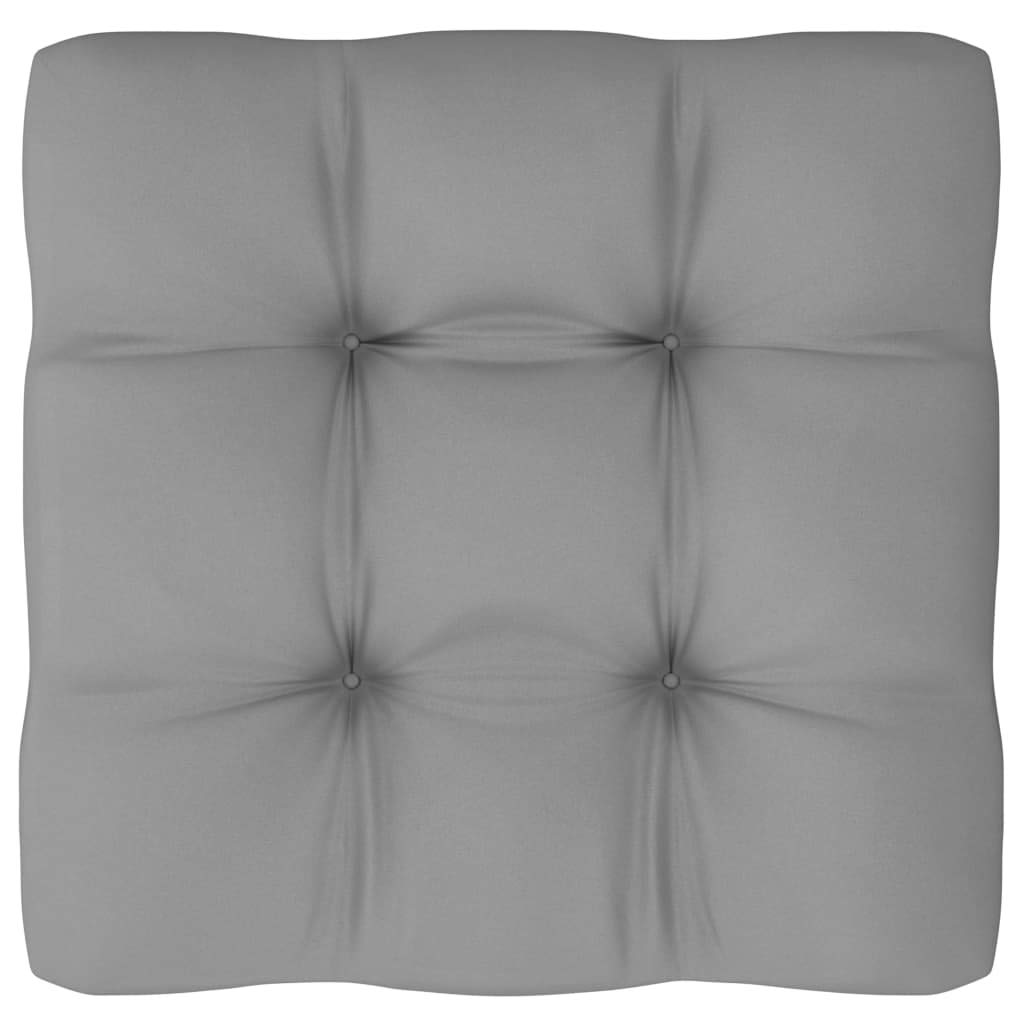 Waterproof Pallet Furniture Cushions 22.8x22.8x4 Inch - Outdoor Wood Sofa Pillow, Universal Floor Cushion for Patio, Deck, Garden - Ultra Comfortable & Durable Gray Seat Cushion for Pallet Chairs, Benches, Loungers