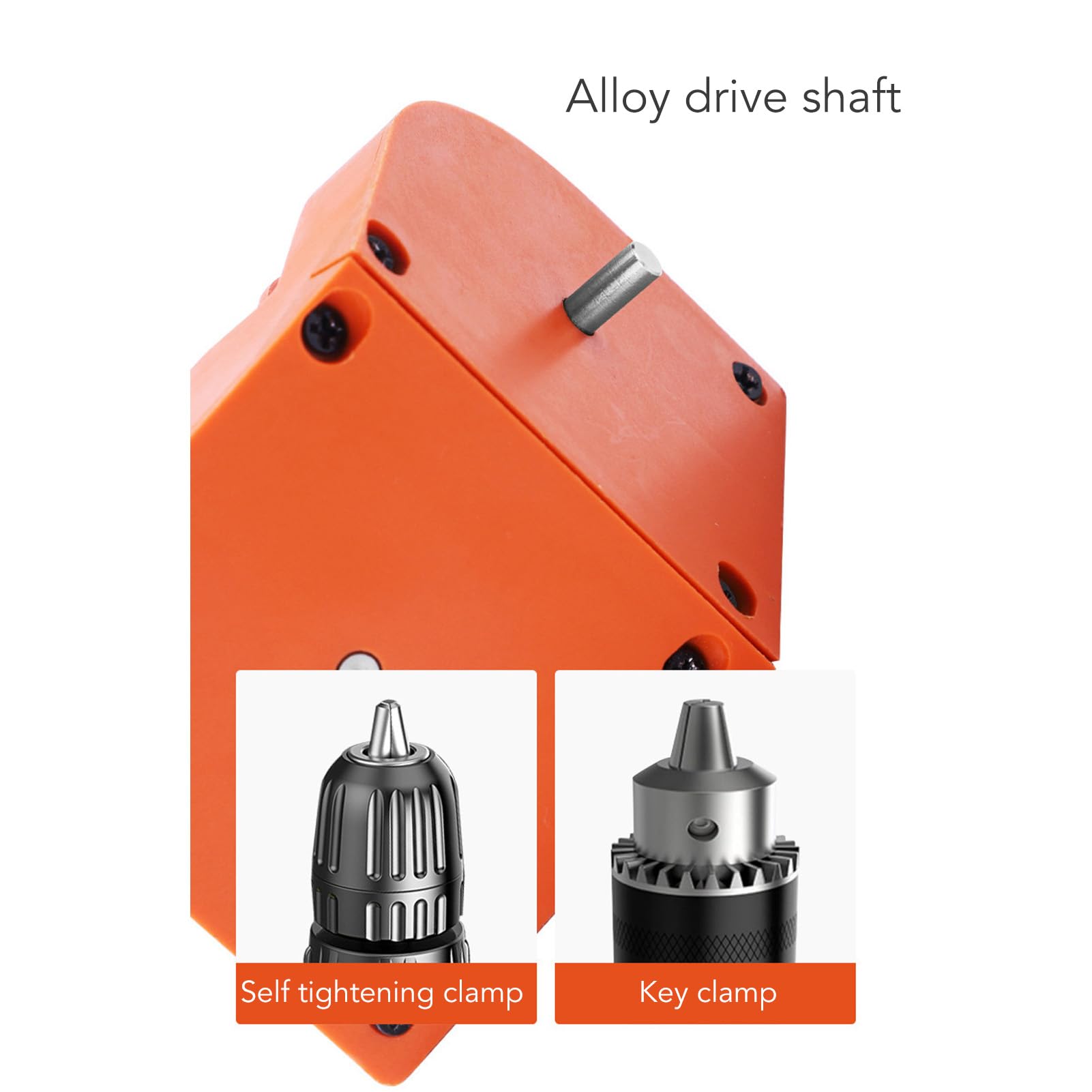 Sanpyl Electric Drill Bit Sharpener - 3 Flute Portable Grinding Tool for Hardened Steel, Carbide & Cobalt Bits | Perfect for DIY Projects, Metalworking & Home Workshop Use