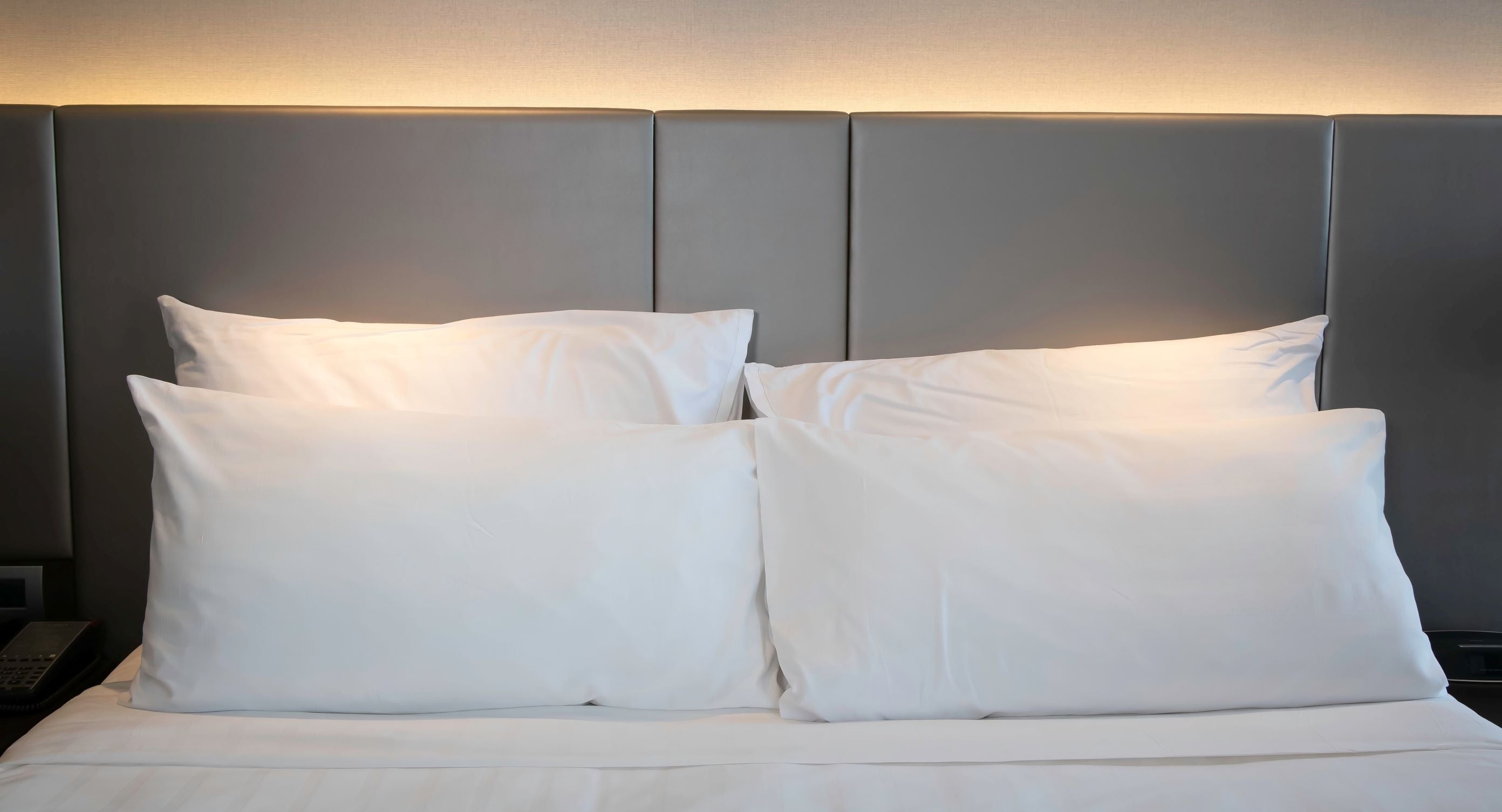 Premium Pillowtex Pillowcase Set - 80% Cotton 20% Polyester, 300 Thread Count for Ultimate Comfort - Perfect for Bedroom, Hotel, and Travel Use