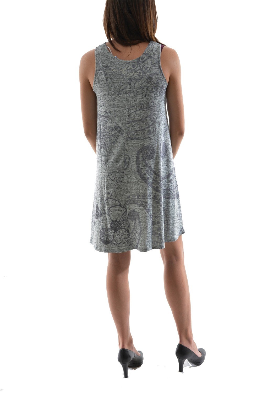 Desigual Women's Sheila Dress - Floral Print Summer Maxi Dress for Beach, Vacation & Casual Wear