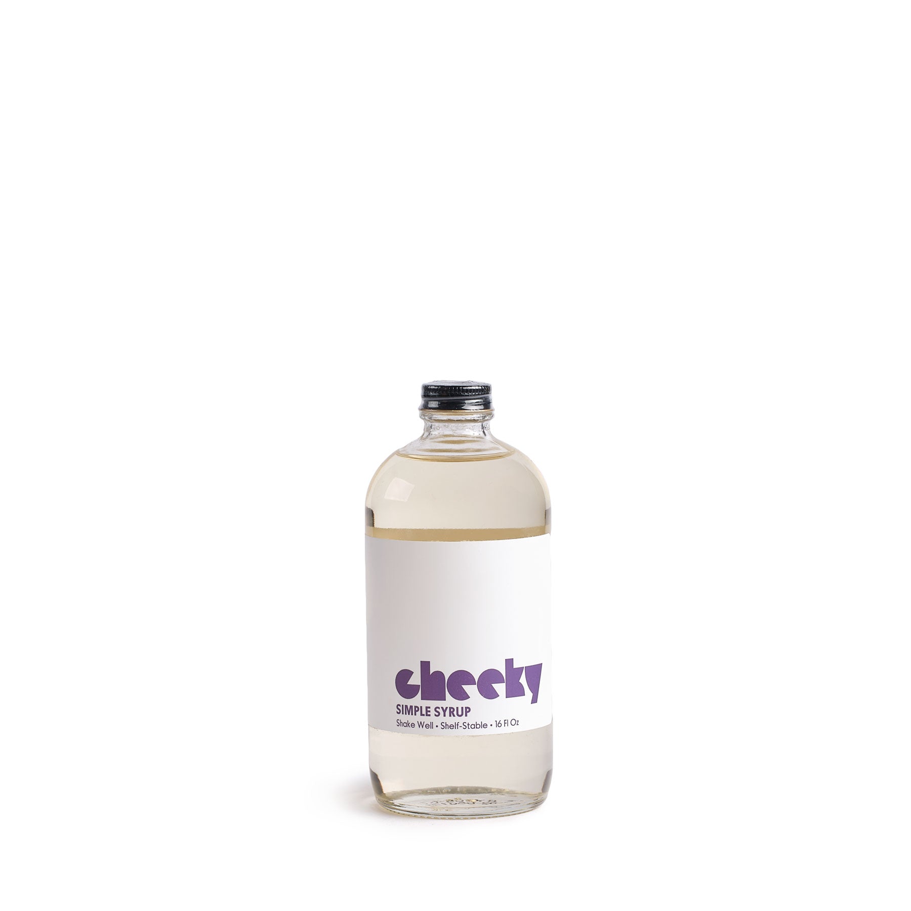 Pure Simple Syrup 16oz - Premium Cocktail Mixer for Coffee, Tea, Mocktails & Baking - Perfect for Bartenders & Home Bars