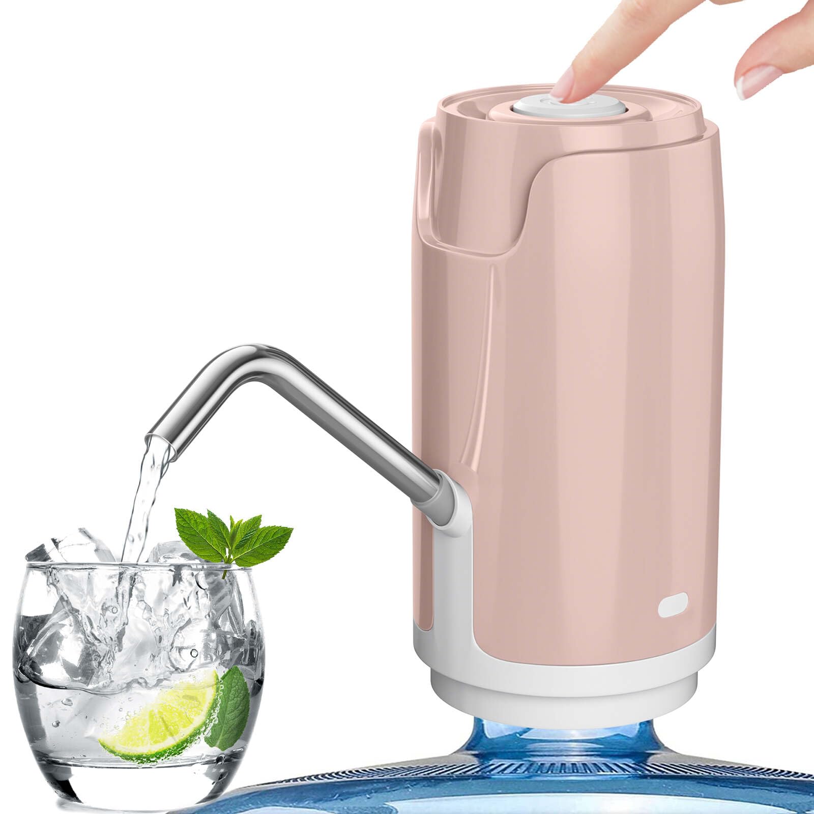 **5 Gallon Water Dispenser with USB Charging - Automatic Drinking Water Pump for Home, Office, Camping & Travel - Portable Water Bottle Pump for Kitchen & Outdoor Use**
