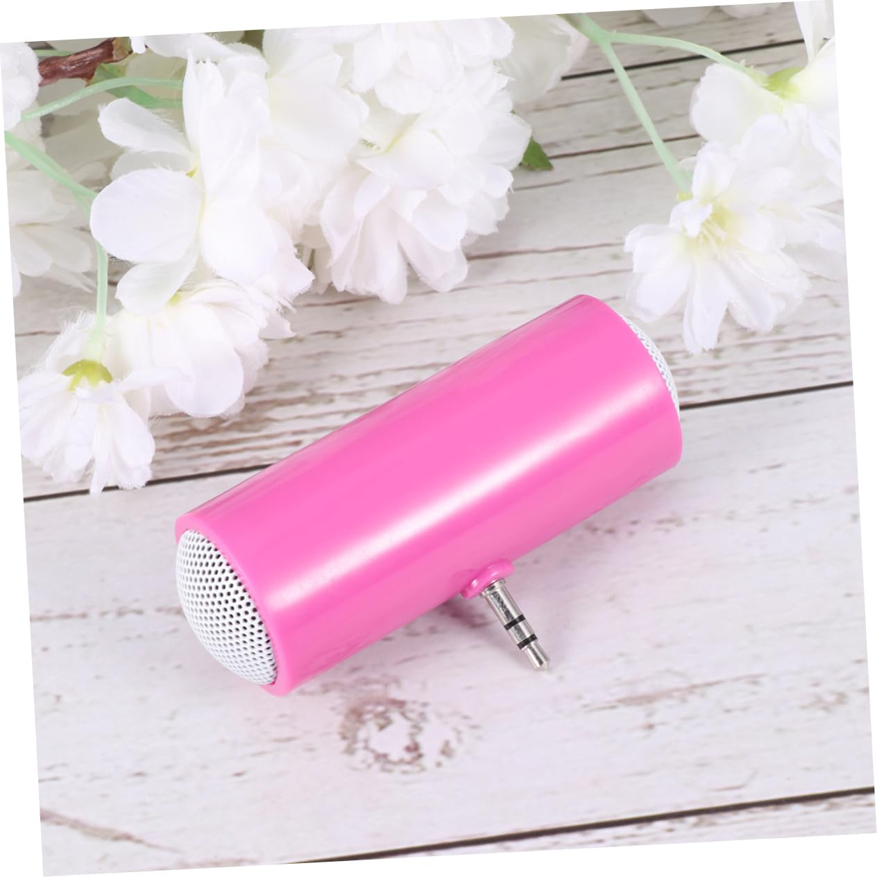 Portable Stereo Speaker with 3.5mm Audio Jack - Compatible with Phone, Tablet, Laptop (No Battery Required) - Perfect for Home, Office & Outdoor Use