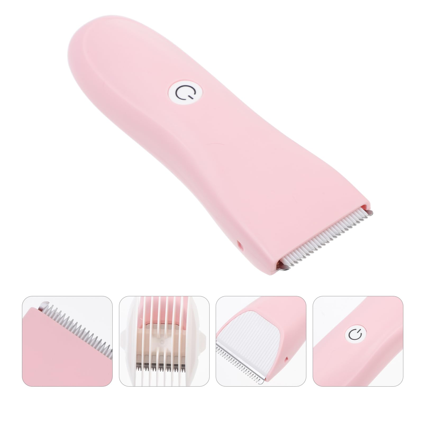 NOLITOY Rechargeable Baby Hair Clipper - Quiet Trimmer for Boys & Girls with Soft Round Teeth & Sleep Mode - Perfect for Home Haircuts & Sensitive Skin
