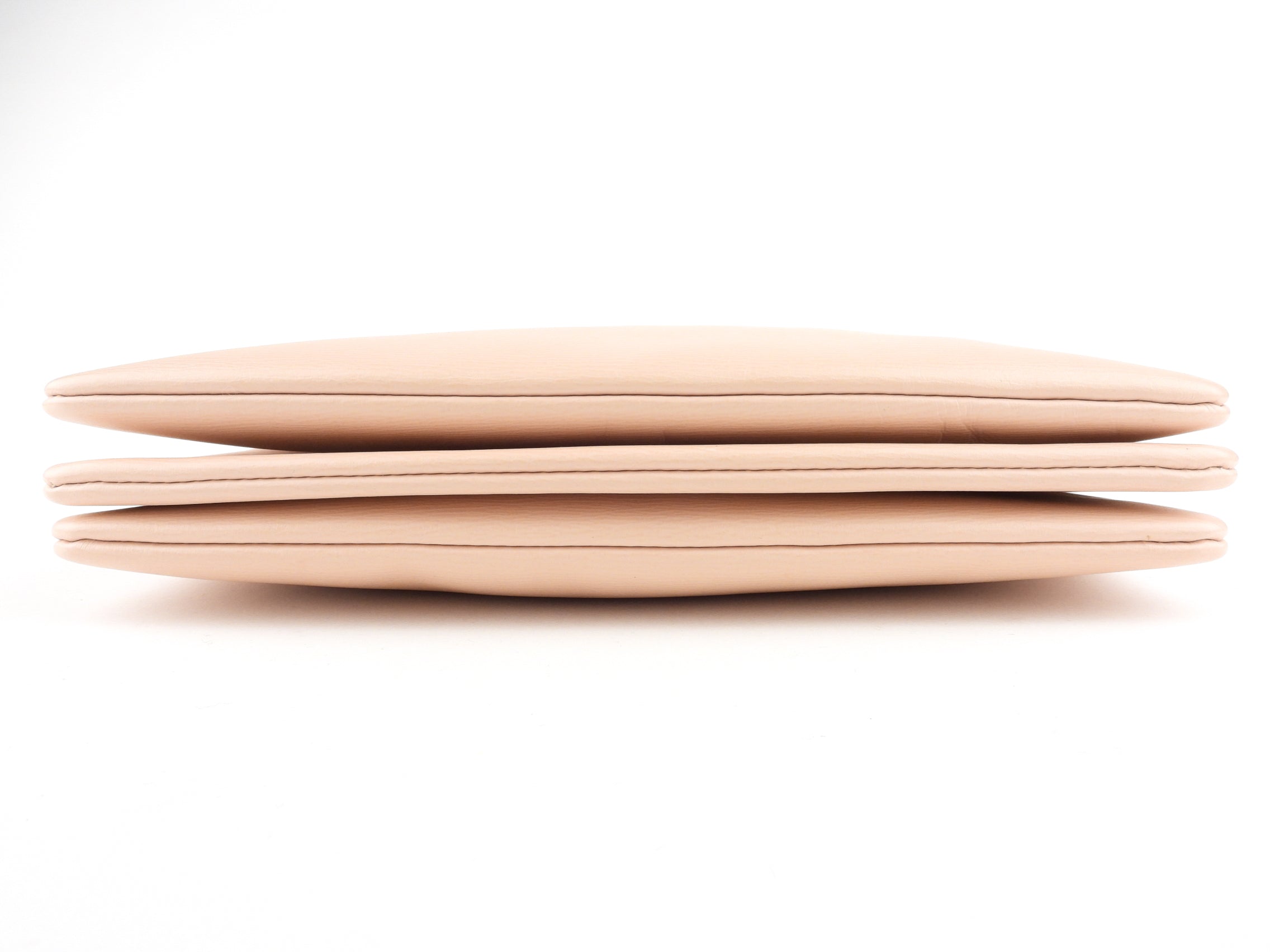 Celine Blush Pink Leather Trio Shoulder Bag for Women - Luxury Crossbody Purse with Adjustable Strap, Perfect for Work, Travel & Evening Out