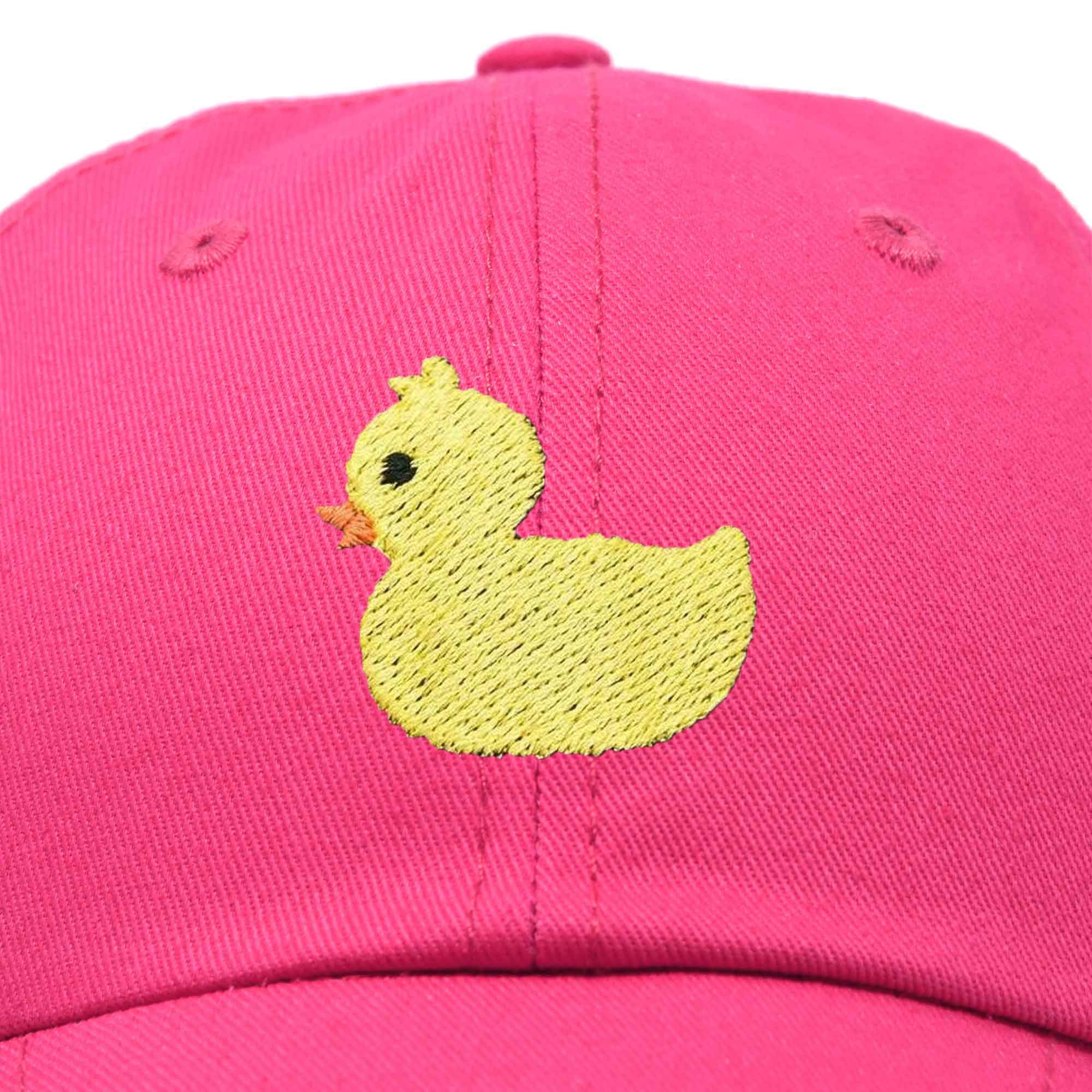 DALIX Cute Duck Soft Baseball Cap - Adjustable Dad Hat for Men & Women - Perfect for Outdoor Activities, Sports & Casual Wear