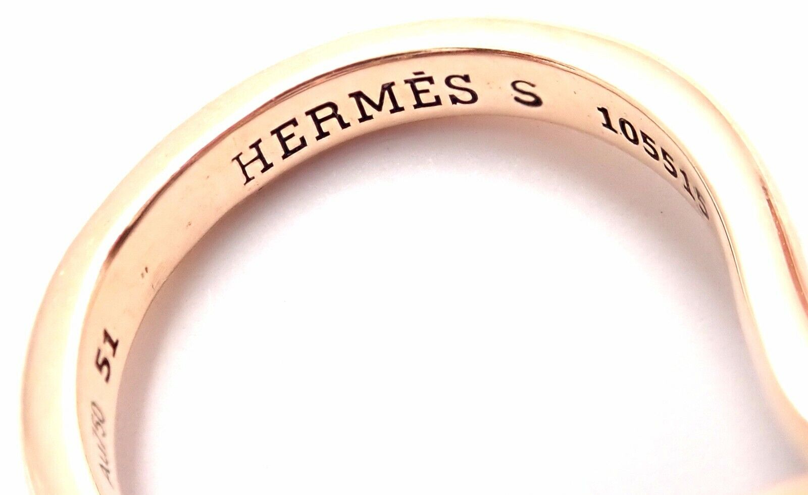 Authentic Hermes 18k Rose Gold Diamond Large Amethyst Ring - Luxury Jewelry for Women, Perfect for Weddings, Anniversaries & Special Occasions