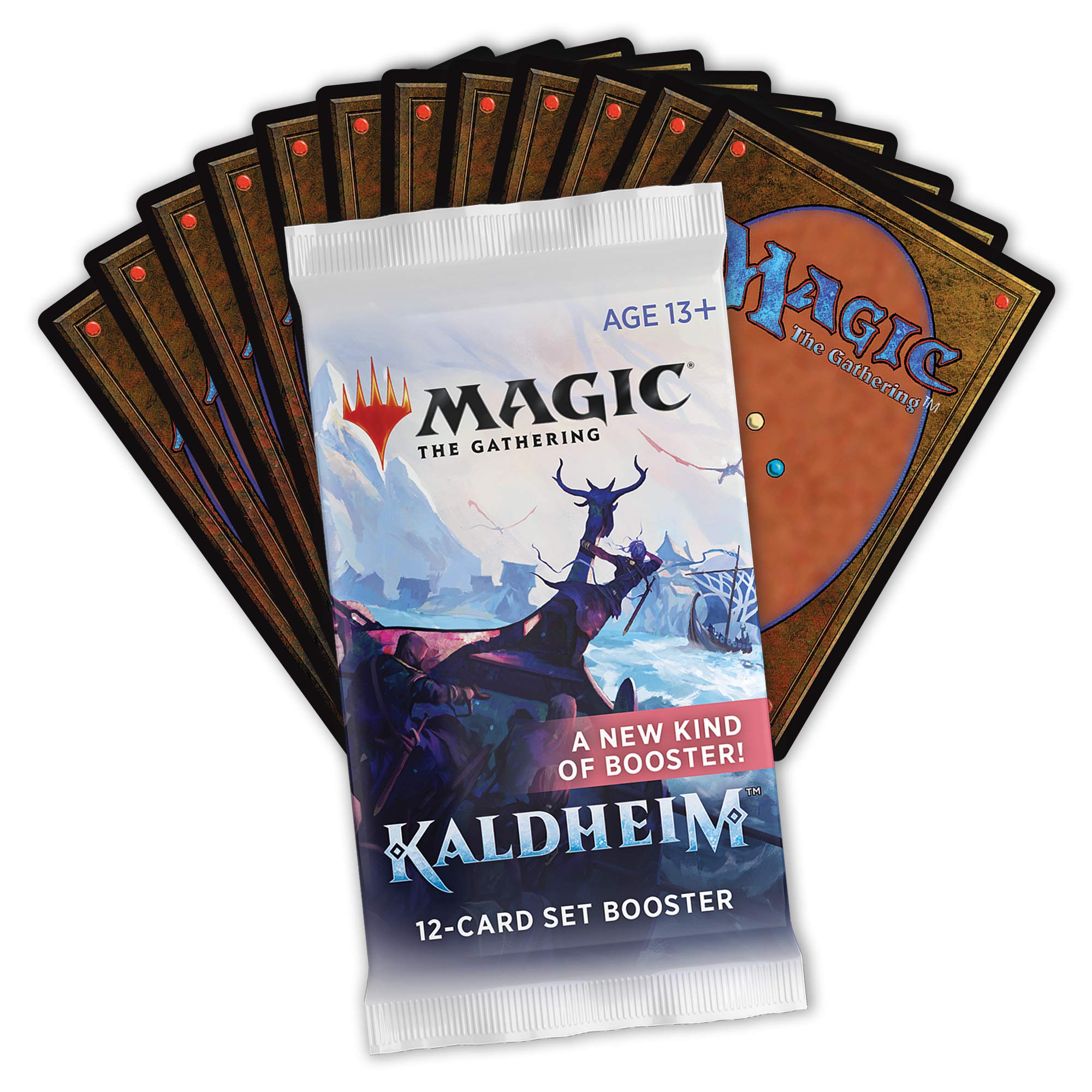 Magic: The Gathering Kaldheim Set Booster Box - 30 Packs (360 Cards) | Wizards of The Coast | Collectible Trading Card Game for Deck Building & Tournaments