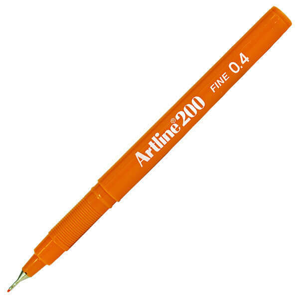 Artline 200 Fineliner Pen Set - 0.4mm Ultra Fine Tip Black Ink Markers for Drawing, Sketching & Note Taking - Perfect for Artists, Students & Office Use