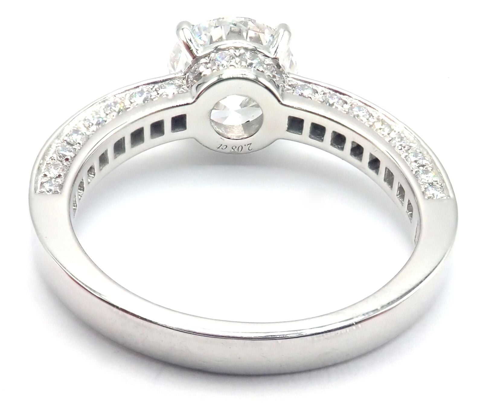 Authentic Bulgari Bvlgari Platinum 4.04ct VS1 F Diamond Engagement Ring with GIA Certificate - Perfect for Proposals, Weddings & Anniversary Gifts