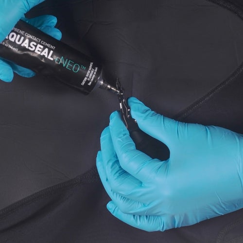 Aquaseal NEO Neoprene Contact Cement - 1.5oz Waterproof Adhesive for Wetsuits, Boots & Outdoor Gear Repair - Ideal for Scuba Diving, Surfing & Marine Equipment