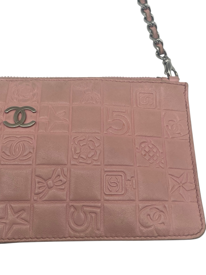 Chanel Precious Symbols Pochette Lucky Charms Bag 2004-2005 Collection - Luxury Vintage Crossbody Purse for Women, Perfect for Parties & Special Occasions