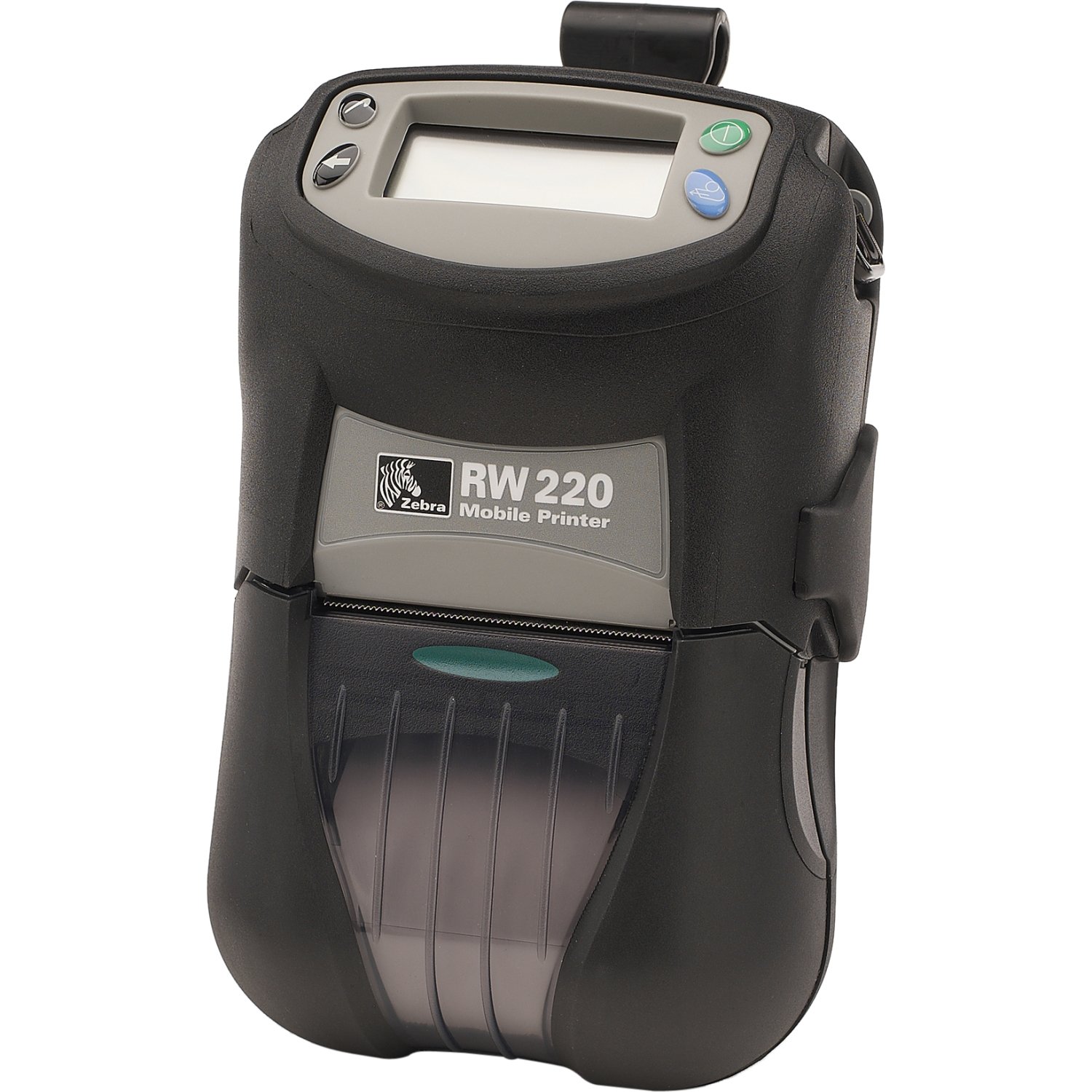 RW 220 Portable Direct Thermal Printer - Monochrome Receipt Printer for Mobile & Retail Use - Compact Label Printing for Shipping, POS & Inventory Management