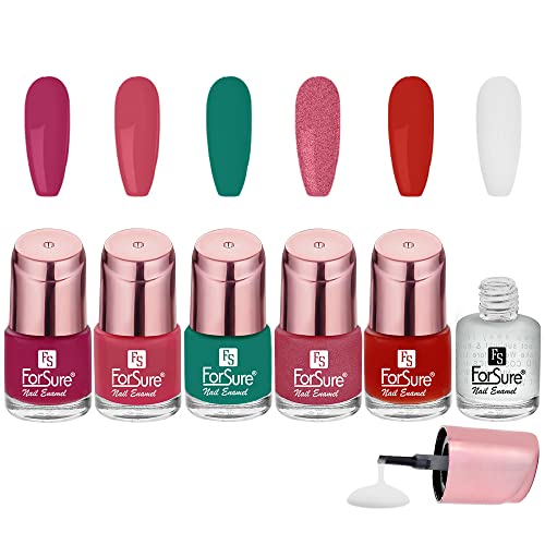 Hot Magenta, Absolute Pink ,Positive Green ,Intense Pink ,Party Red , Transparent
