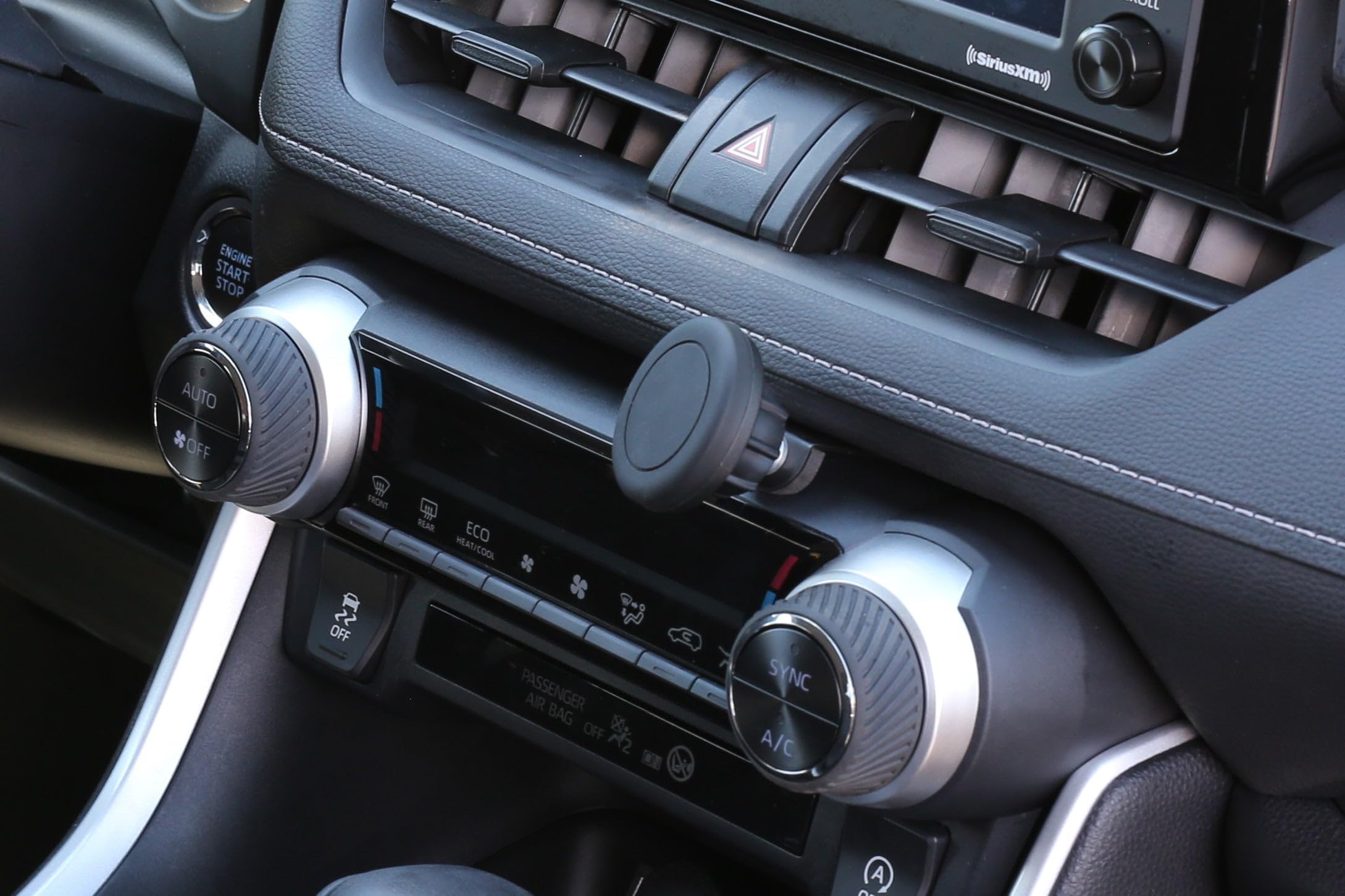 Course Motorsports Direct Fit Phone Mount for Toyota RAV4 (2019-2023) - Auto Closing Charging Cradle (Tan) Right Side - Perfect for Hands-Free Navigation & Safe Driving