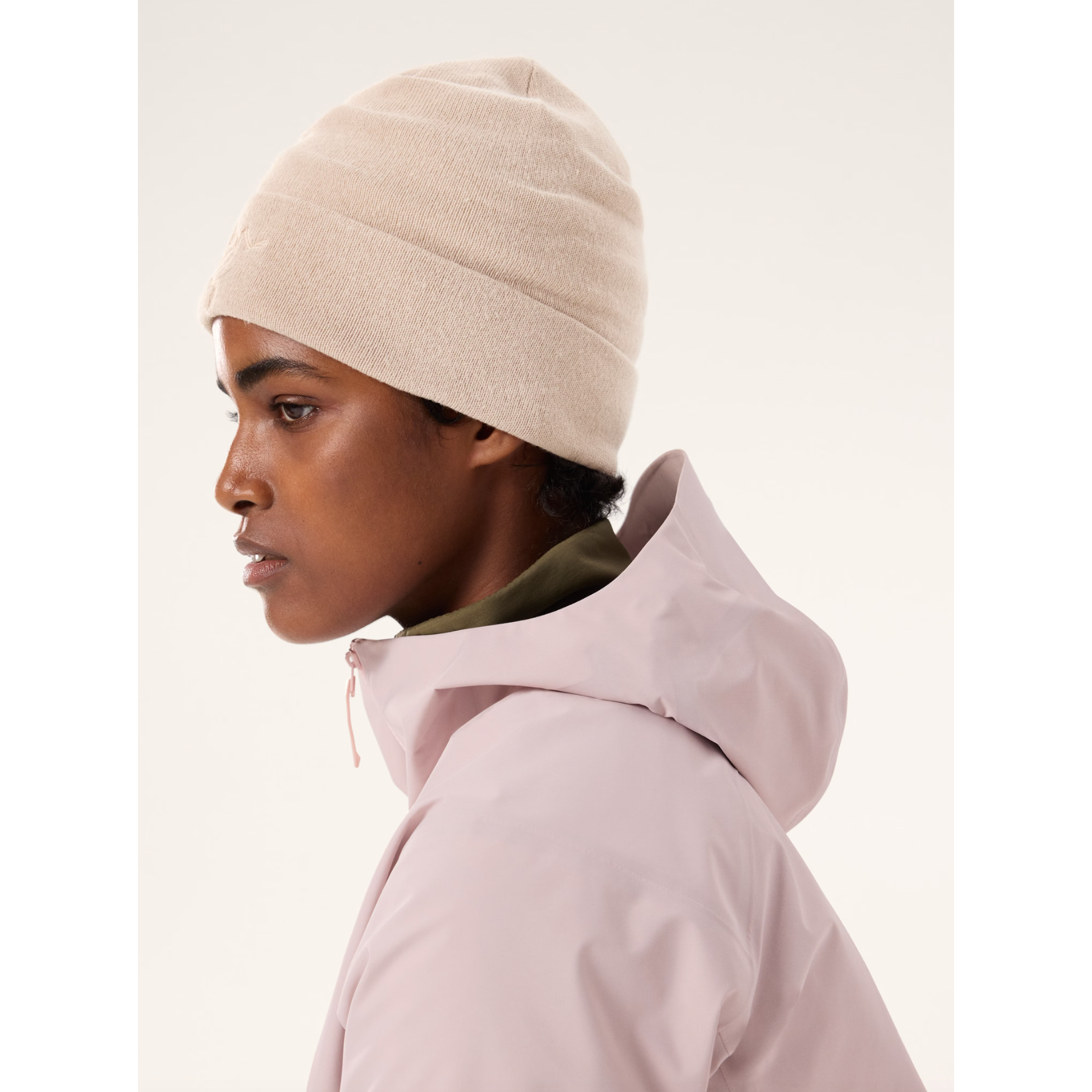 Arc'teryx Embroidered Bird Logo Beanie - Warm Winter Hat for Men & Women - Perfect for Skiing, Hiking & Outdoor Activities