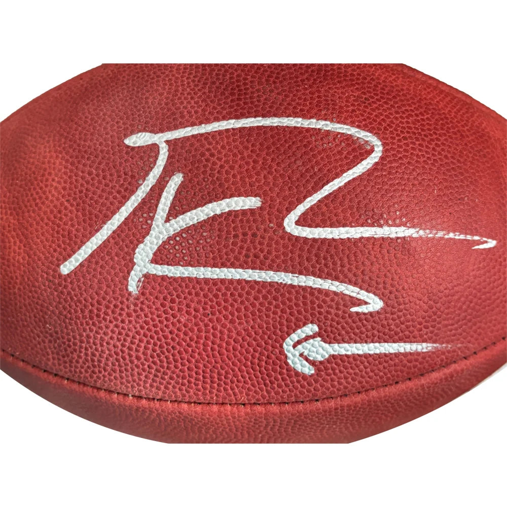 George Kittle Autographed San Francisco 49ers NFL Football with JSA COA - Official Duke Game Ball - Perfect for 49ers Fans, Sports Memorabilia Collectors & Man Cave Decor