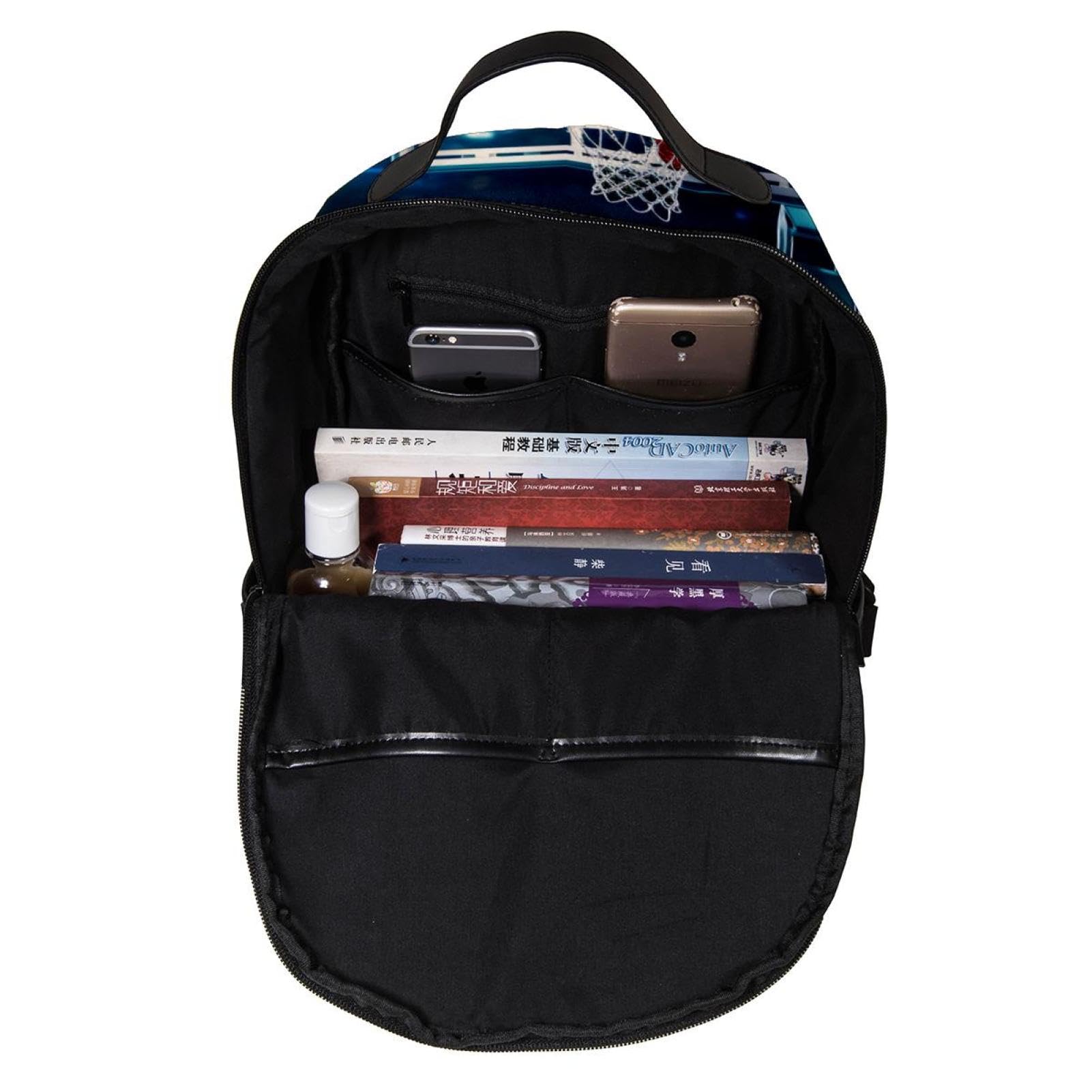 Best Travel Backpack for Men & Women - Lightweight Durable Hiking Backpack for Outdoor Sports, Gym & Basketball Games | Perfect for Camping, Work Commute & Stadium Events