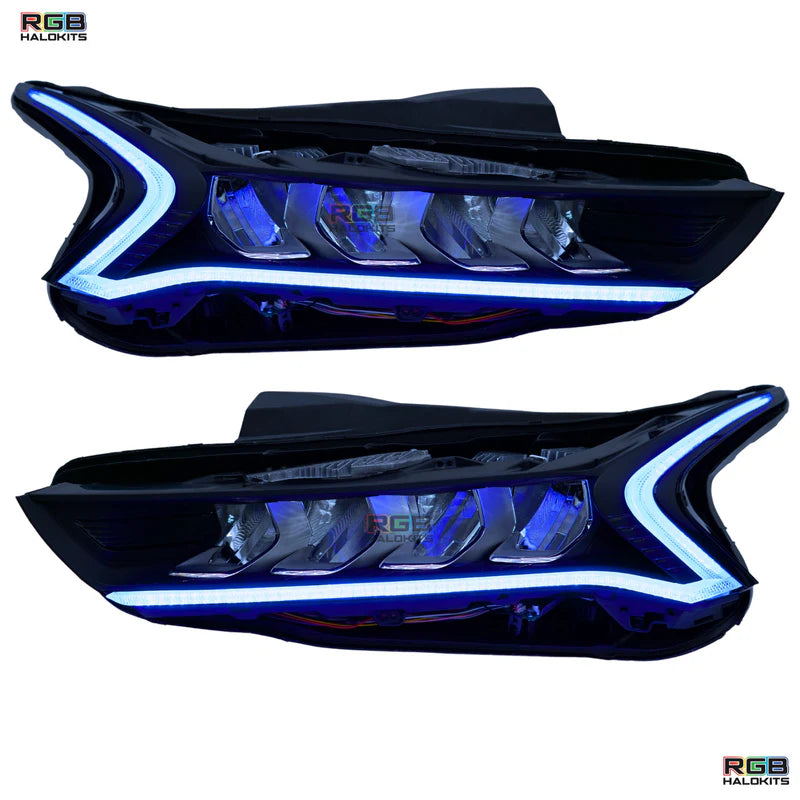 Kia K5 Flow Multicolor DRL Boards for 2021-2024 Models - Upgrade Your Headlights with Custom RGB LED Daytime Running Lights - Perfect for Night Driving & Car Shows