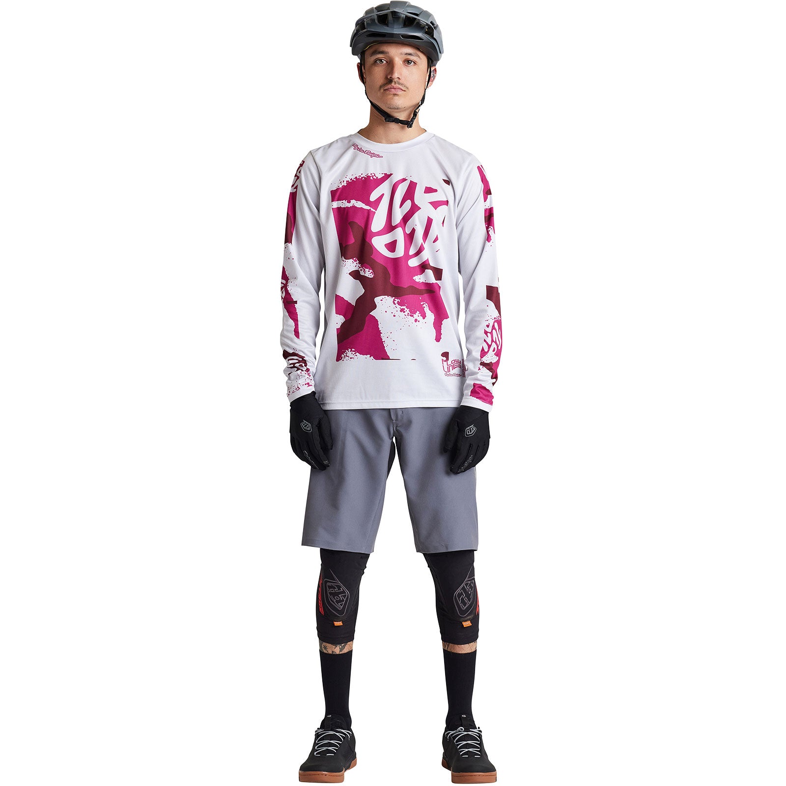 Flowline LS Jersey Confined Mist - Comfortable Long Sleeve Work Shirt for Construction & Outdoor Activities - Ideal for Safety Workwear and Active Lifestyles
