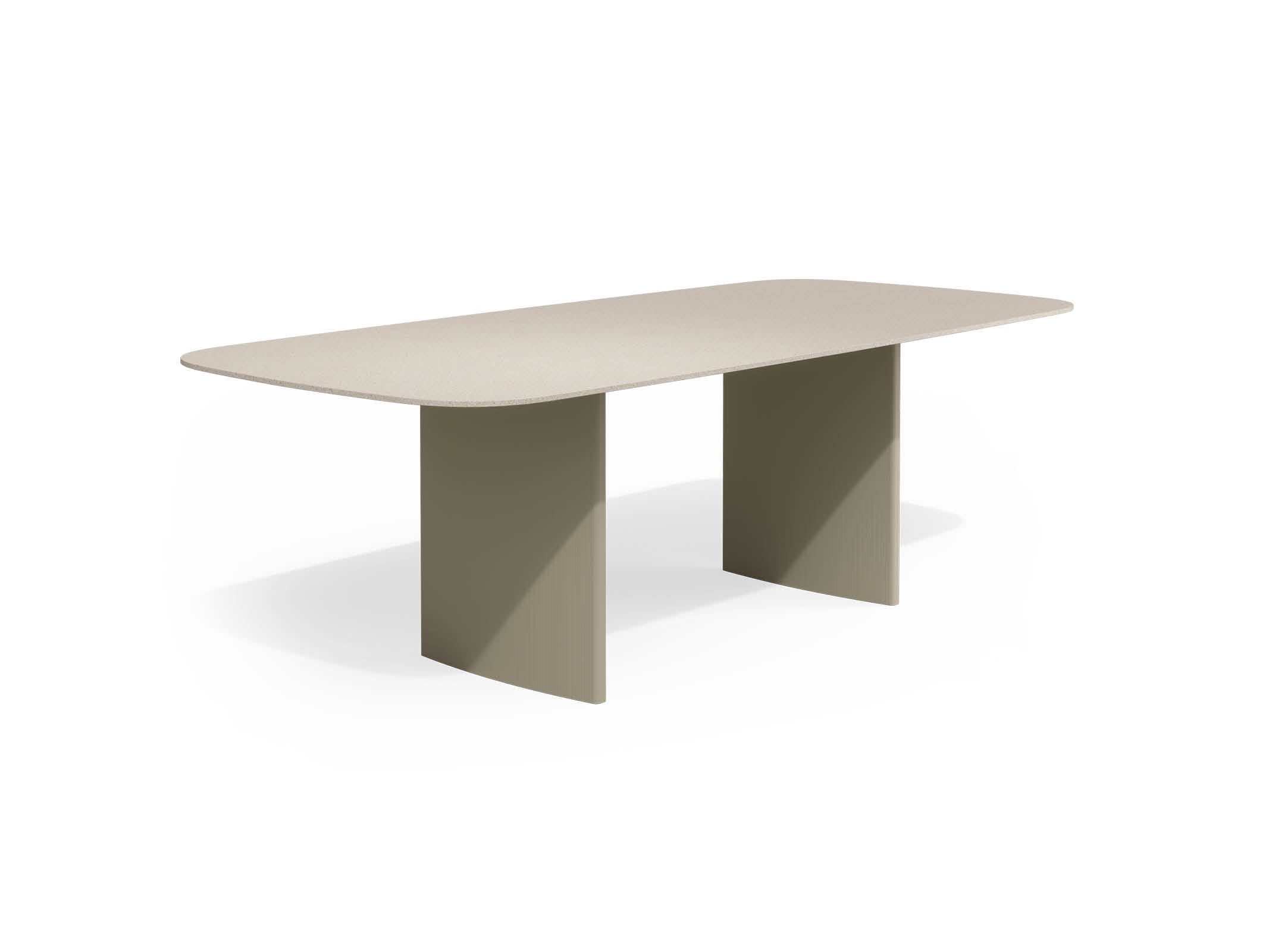 Modern Lucca Dining Table - Solid Wood Kitchen Table for 6 - Elegant Farmhouse Style Dining Room Furniture for Family Gatherings & Dinner Parties