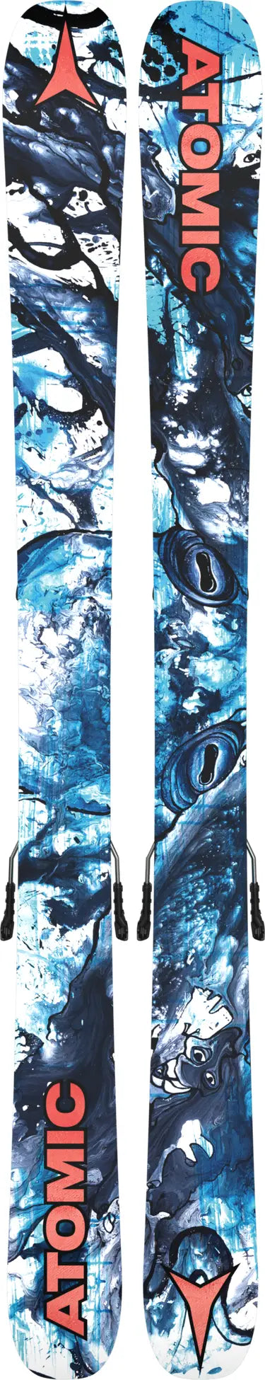 Atomic Junior's Bent Chetler Mini Skis with L6 Bindings 2025 - Kids' All-Mountain Freeride Skis for Powder & Park - Perfect for Young Skiers Learning Off-Piste & Freestyle