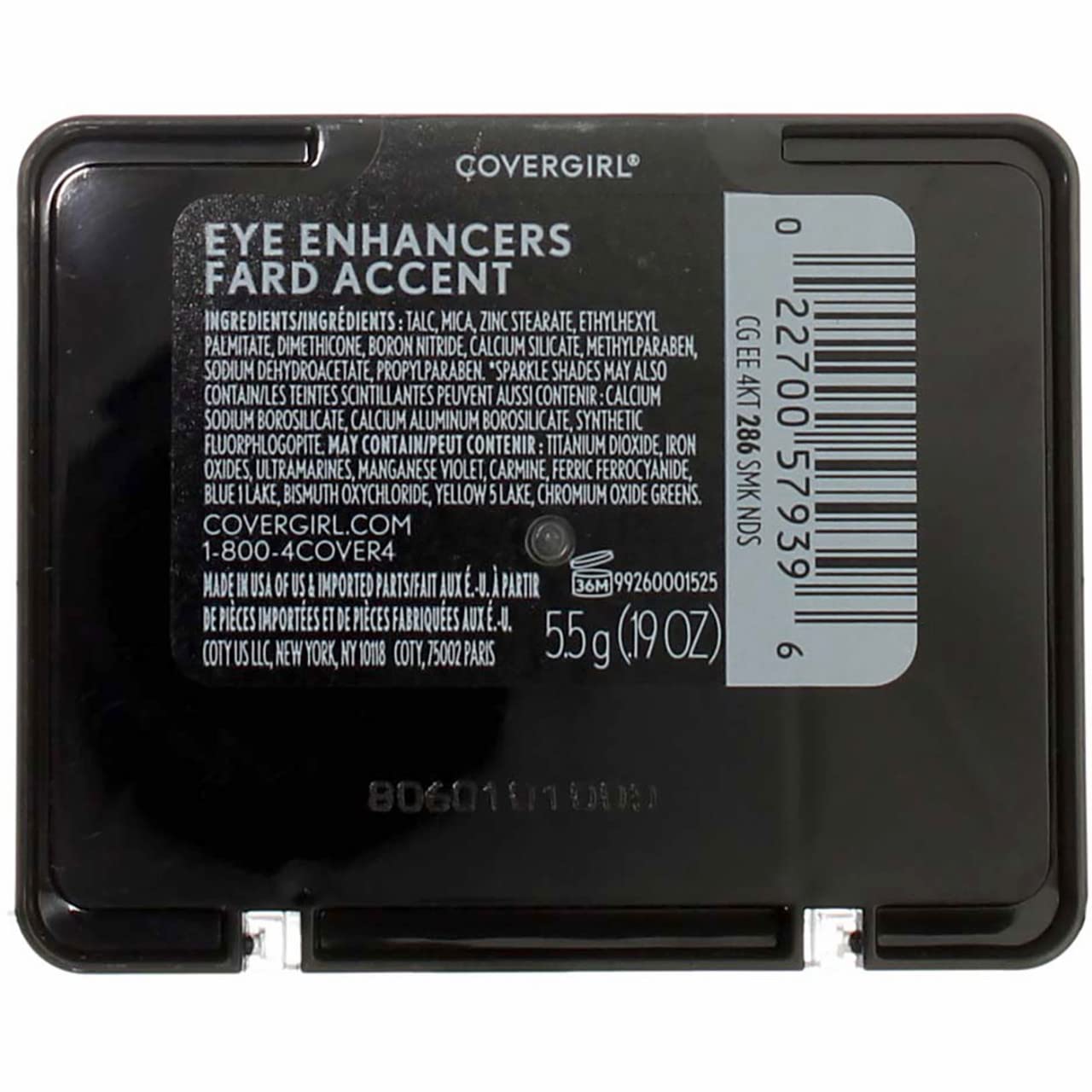 Cover Girl Eye Enhancers 4 Kit Eye Shadow Palette - 286 Smokey Nudes .19 Oz | Long-Lasting Makeup for Day & Night Looks | Perfect for Professional Makeup & Everyday Wear
