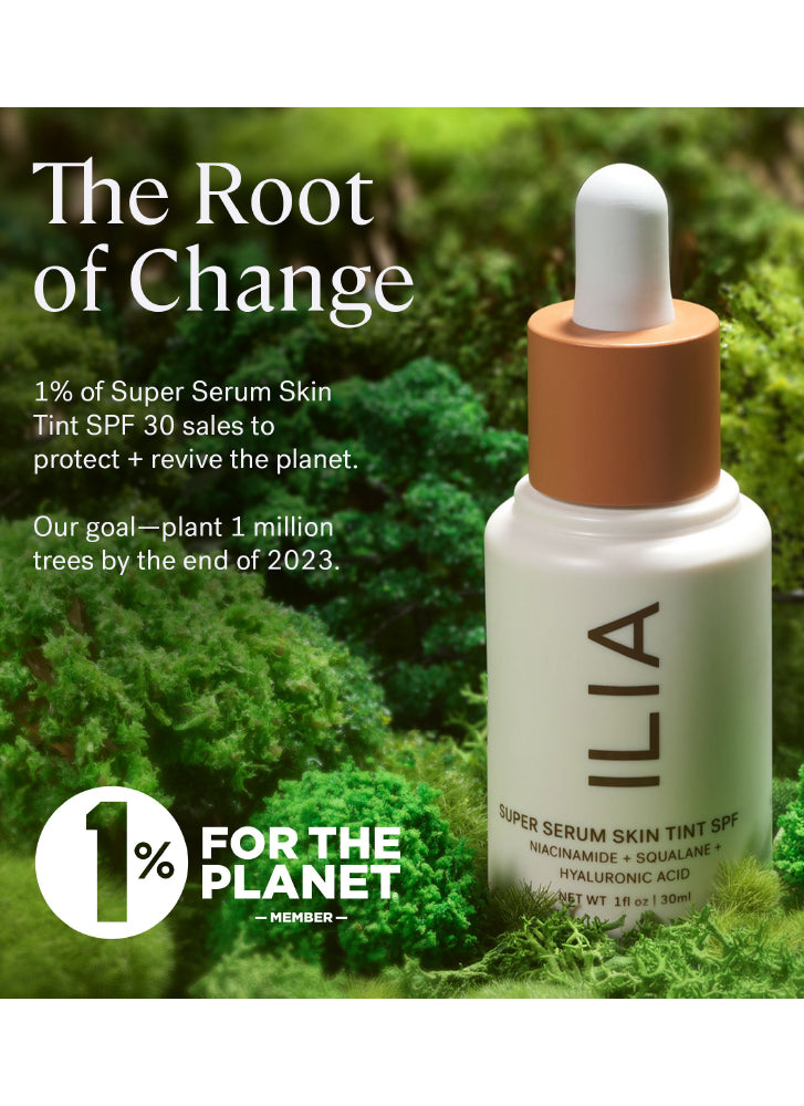 ILIA Beauty Super Serum Skin Tint SPF 30 Foundation - Lightweight Hydrating Tinted Moisturizer with Broad Spectrum Sun Protection for Daily Wear & Natural Makeup Look