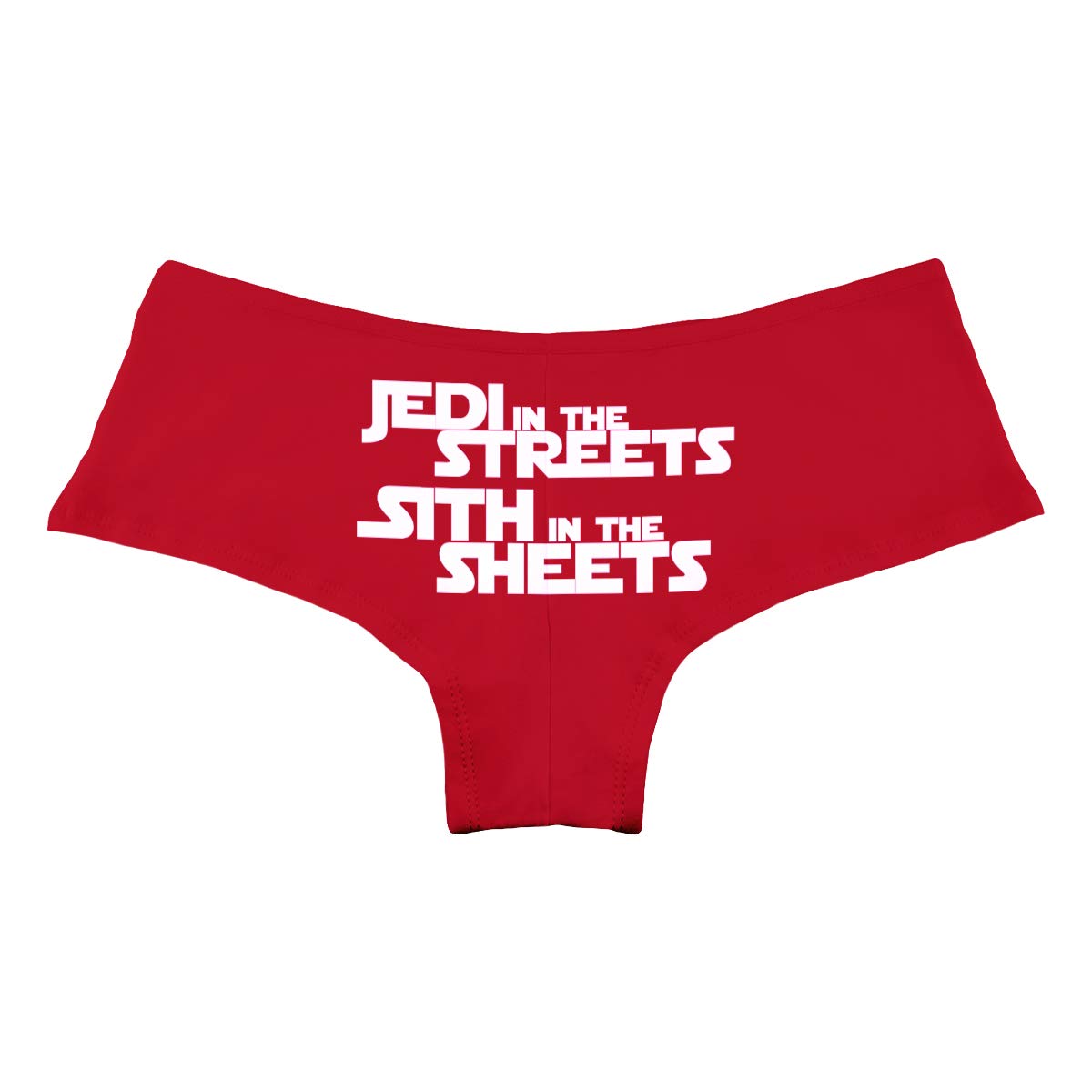 Jedi in The Streets Women's Boyshort Underwear - Soft Cotton Panties for Cosplay, Star Wars Fans & Everyday Comfort - Perfect for Costumes, Lounge Wear & Sleepwear