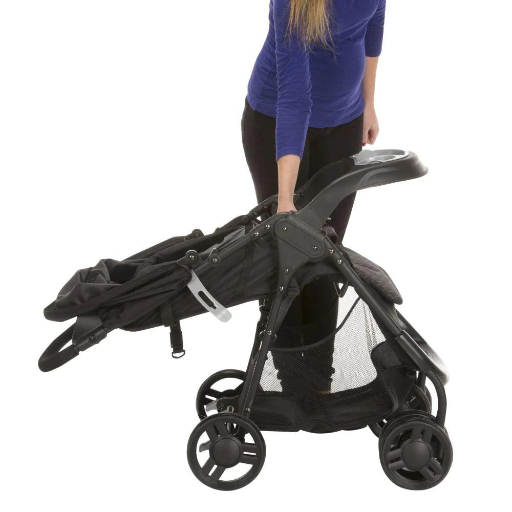 Cosco Lift & Stroll Travel System Stroller - Black Arrow | Lightweight Baby Stroller with Car Seat | Perfect for Travel, Shopping & Daily Use