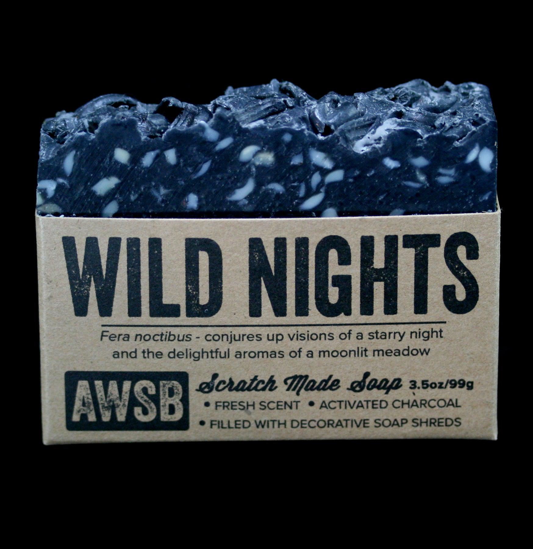 Wild Nights Bar Soap - Natural Handmade Soap for Sensitive Skin | Perfect for Spa, Bath & Gift Giving