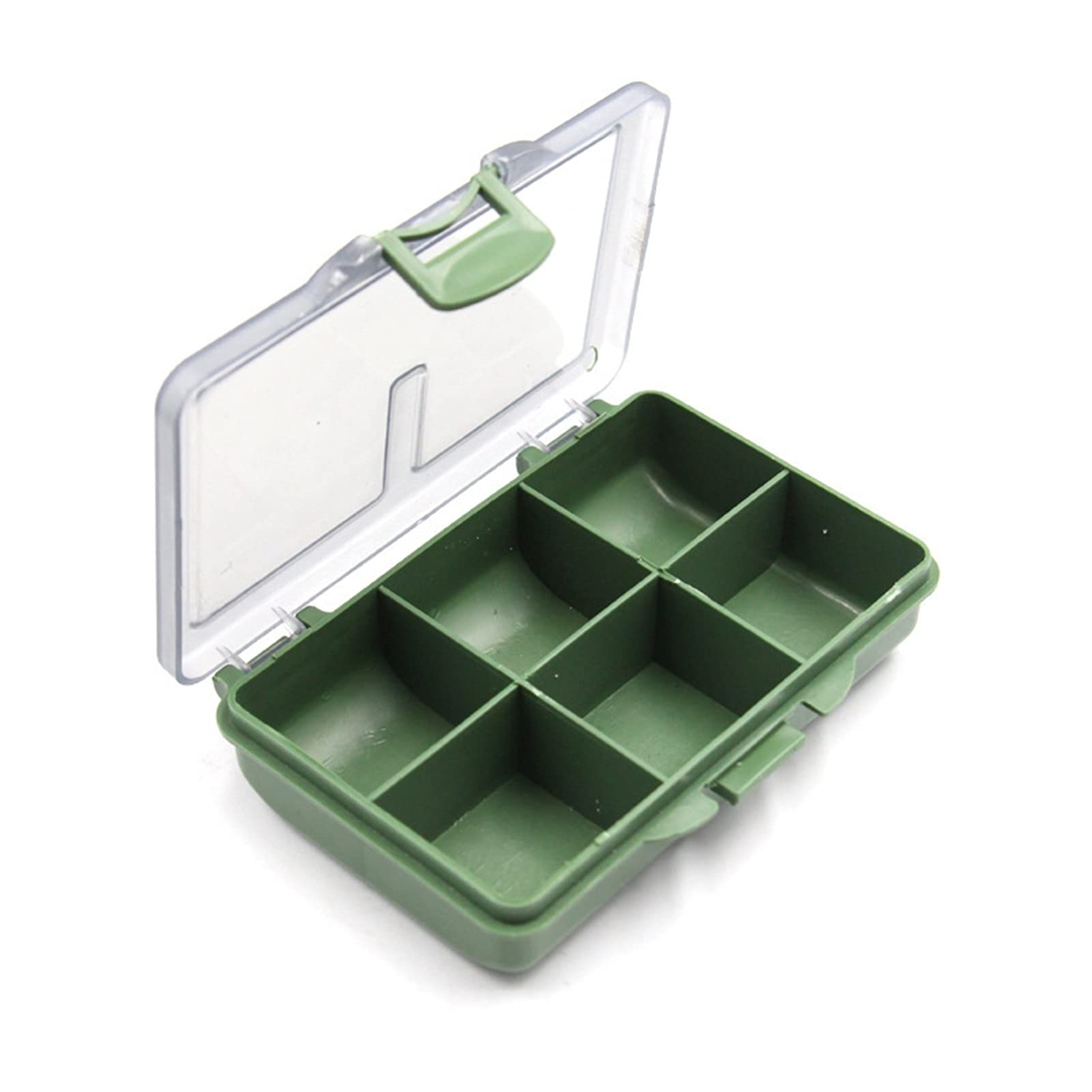 Multifunctional Fishing Tackle Storage Box - Waterproof Bait & Lure Organizer with 1-8 Compartments for Carp Fishing | Perfect for Hooks, Spoons & Fishing Accessories | Ideal for Outdoor Fishing Trips & Boat Storage