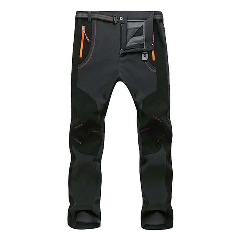 **Men's Waterproof Windproof Insulated Snow Pants - Fleece Lined Ski & Hiking Winter Trousers for Outdoor Activities**    *(Perfect for Skiing, Snowboarding, Hiking & Cold Weather Adventures)*