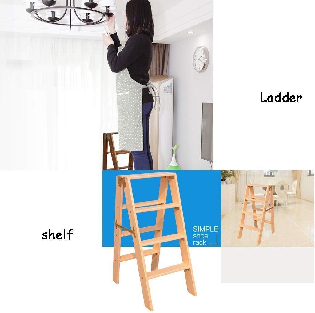 KAZUP Foldable Step Stool for Home, Indoor Climbing Stool with Non-Slip Steps, Multi-Purpose Ladder Chair for Kitchen, Bathroom, and Garden Tools – Perfect for Reaching High Shelves and Storage