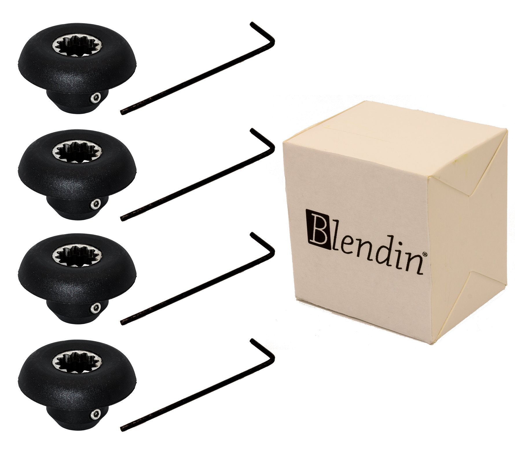 Blendin Drive Socket Kit - 4 Pack Replacement for Vitamix Blender Part 891-802 | Durable Blender Accessories for Smoothies, Juices & Food Processing