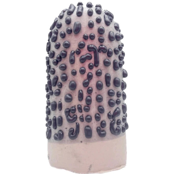 Ritual Glaze Black Triangle Beads - Set of 5-6 Beads for Jewelry Making, DIY Crafts, and Spiritual Accessories | Perfect for Bracelets, Necklaces, and Meditation Jewelry