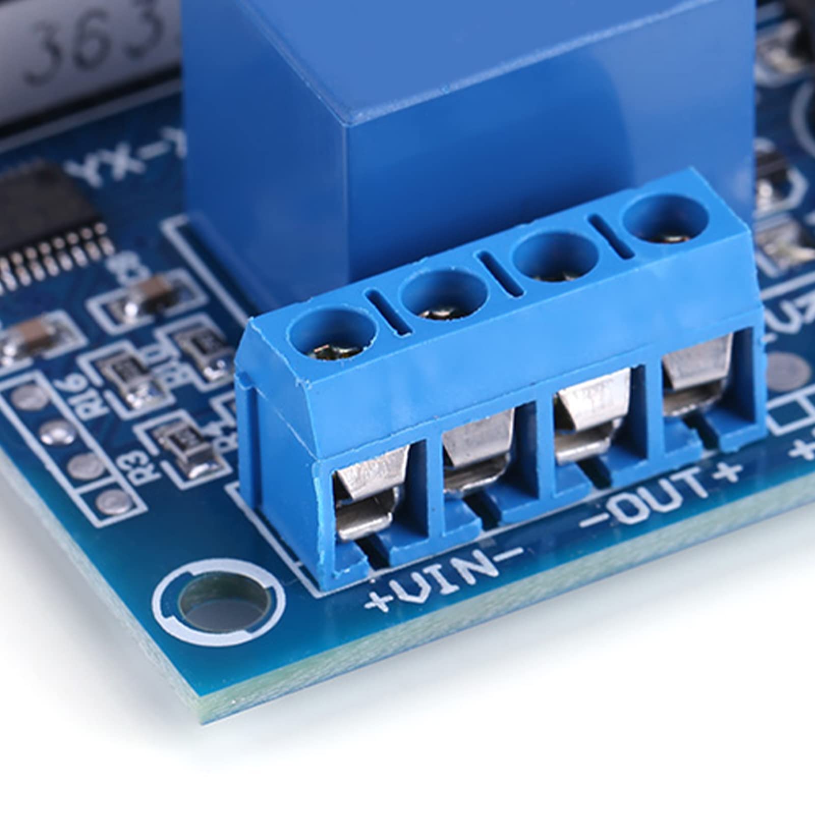 10A 12V Battery Charger Protection Module with Under Voltage Switch - Auto Repair Shop & Home Battery Charge Control for Cars, Solar Systems, and Power Backup