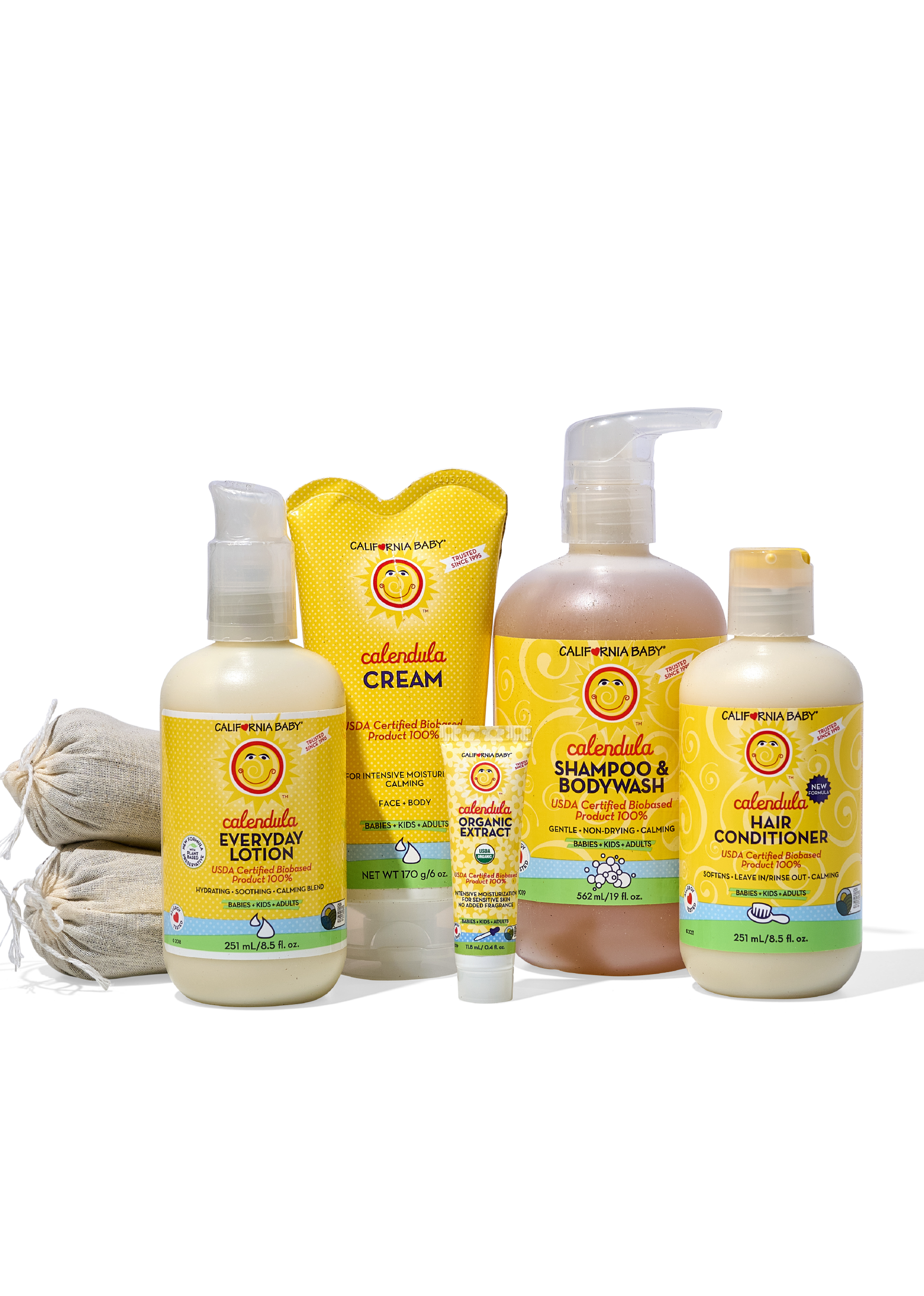 Best Calendula™ Gift Set for Adults & Kids - Soothing Skincare for Dry Skin, Eczema & Sensitive Skin Care - Perfect for Holidays, Birthdays & Self-Care