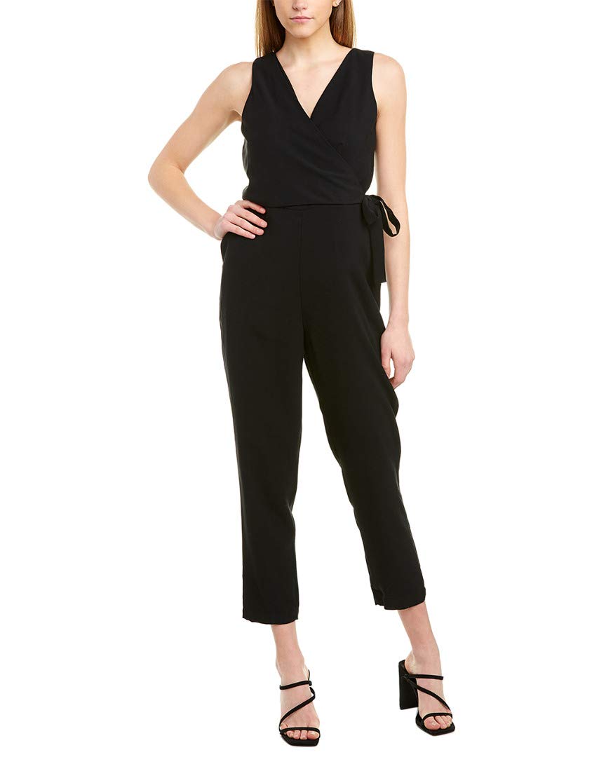 1.STATE Women's Wrap Jumpsuit - Stylish One-Piece Romper for Casual Outings, Date Nights & Summer Vacations