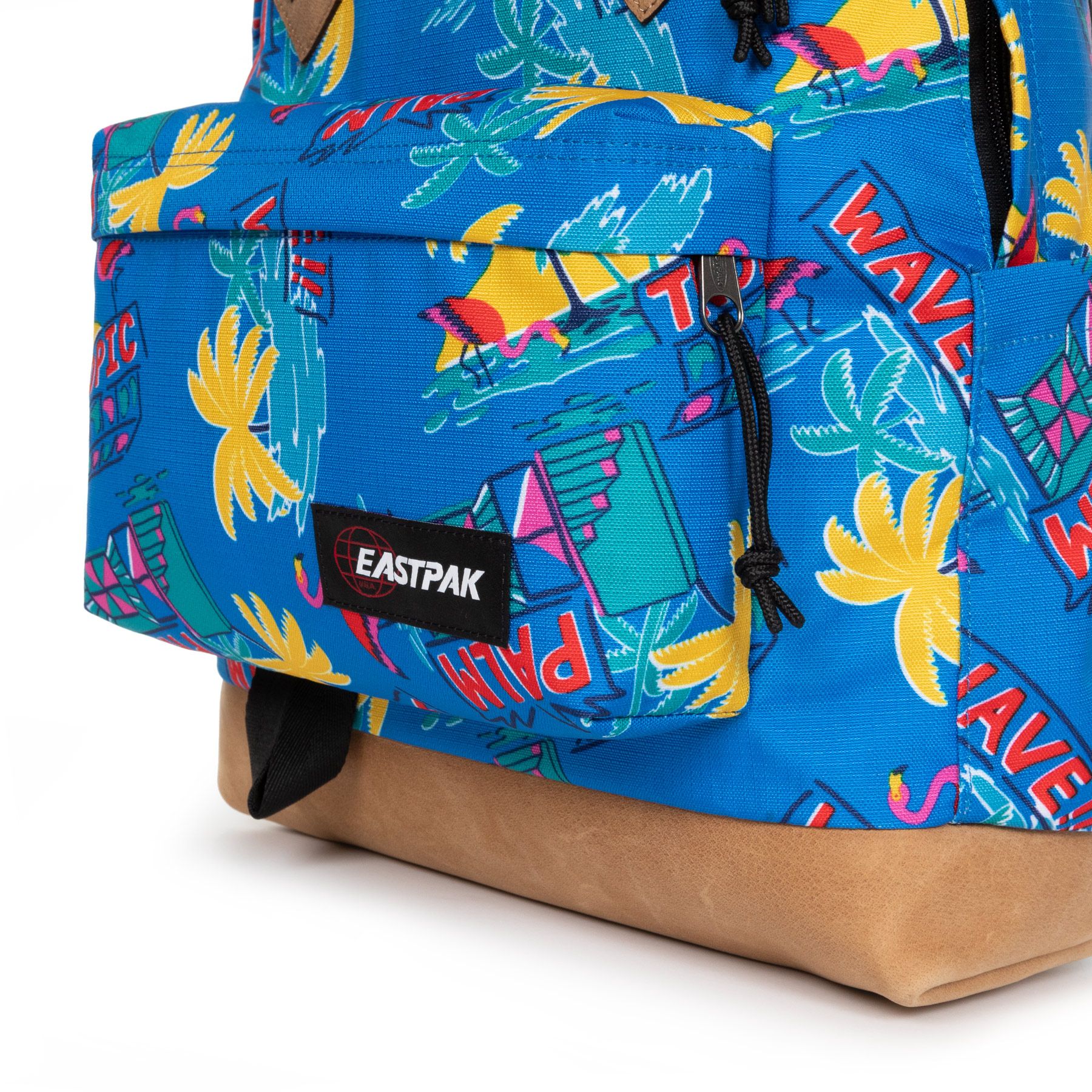 Eastpak Wyoming Backpack - Stylish & Durable Return Print Design for School, Travel & Everyday Use