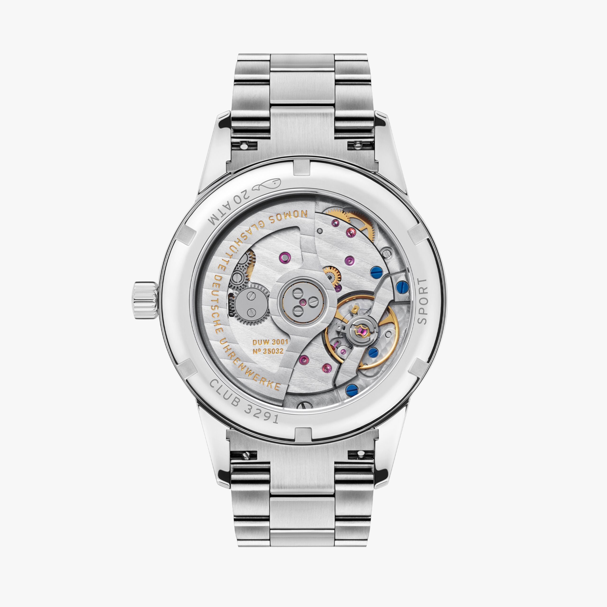 NOMOS Club Sport Neomatik Petrol Watch - Premium Automatic Diver's Timepiece for Men | Perfect for Water Sports, Diving & Everyday Luxury Wear