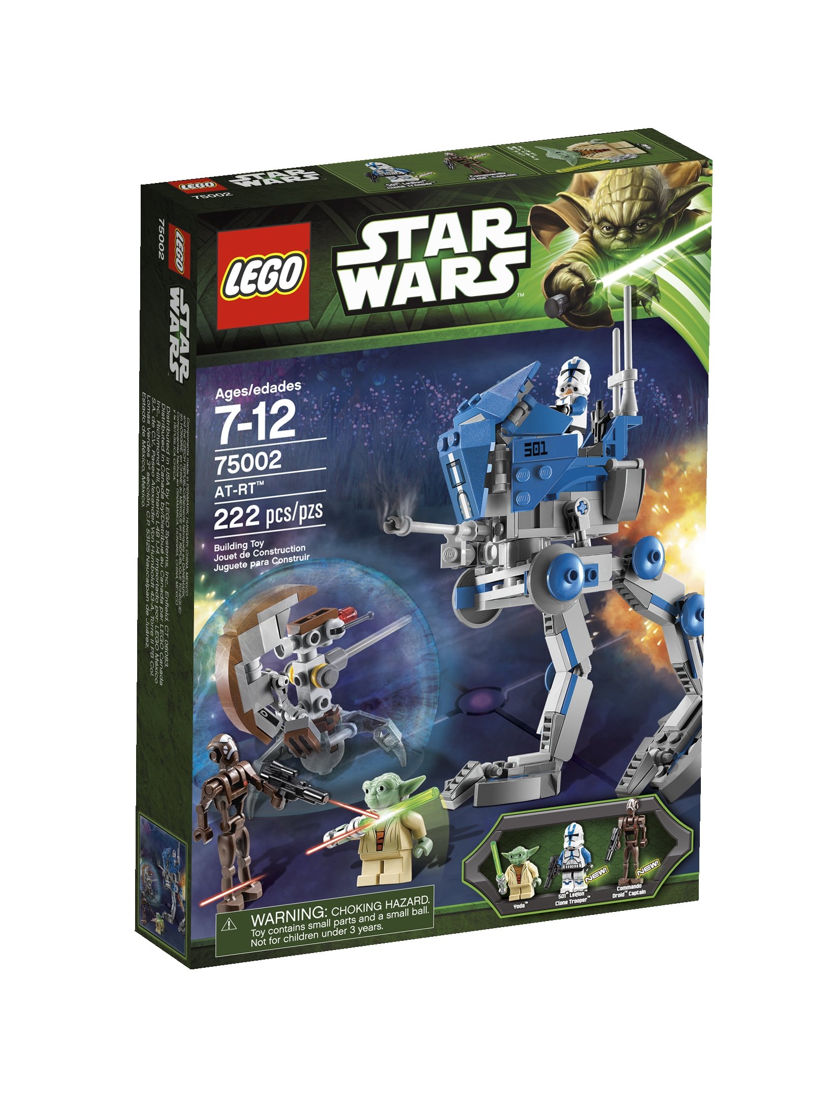 LEGO Star Wars AT-RT Walker Building Set 75003 – Buildable Action Figure Toy for Kids & Collectors – Perfect for Star Wars Fans, Playtime & Display
