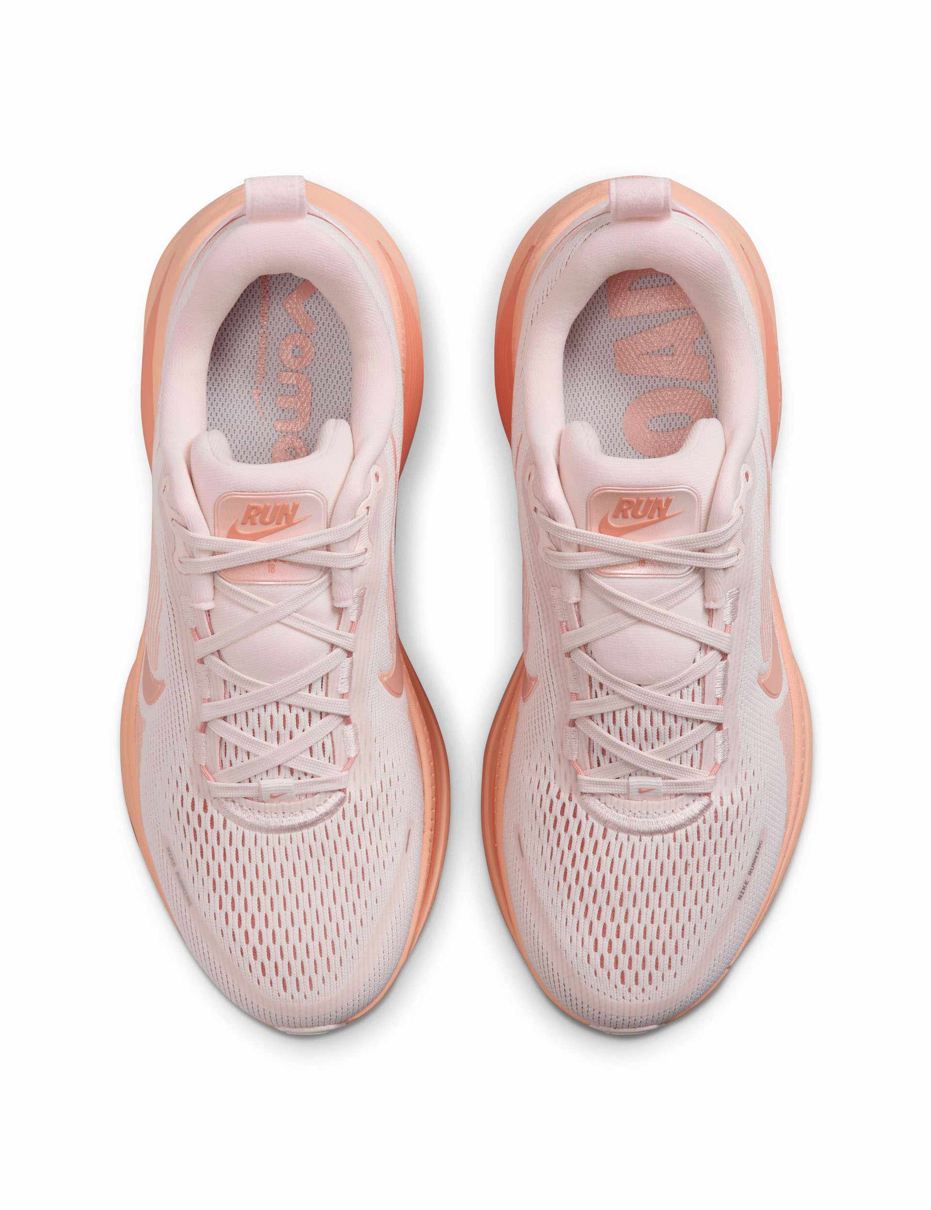 Nike Vomero 18 Running Shoes for Women - Lightweight Cushioned Sneakers in Soft Pink/Madder Root | Perfect for Jogging, Gym Workouts & Daily Walking