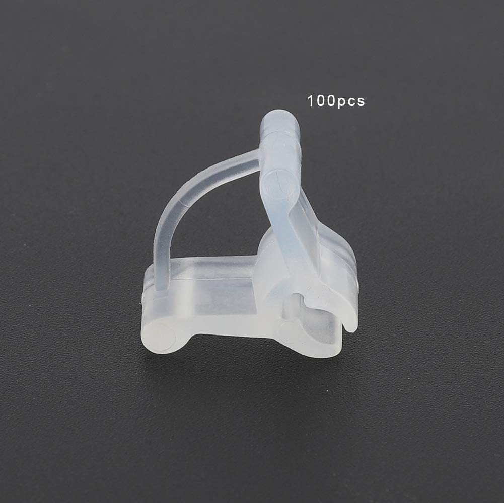 Tomato Plant Support Clips 100pcs - Garden Clips for Vegetables & Fruits - Plant Grafting & Nursery Support