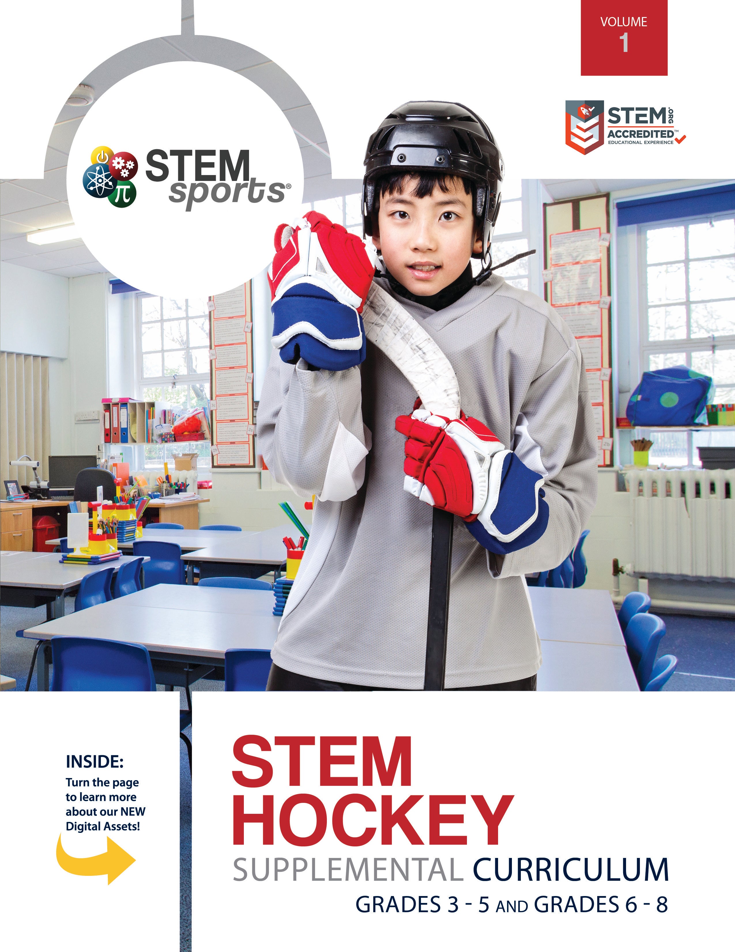 STEM Hockey Kit - STEM Sports® Curriculum for Kids | Educational Hockey Learning Activities for Schools & Home