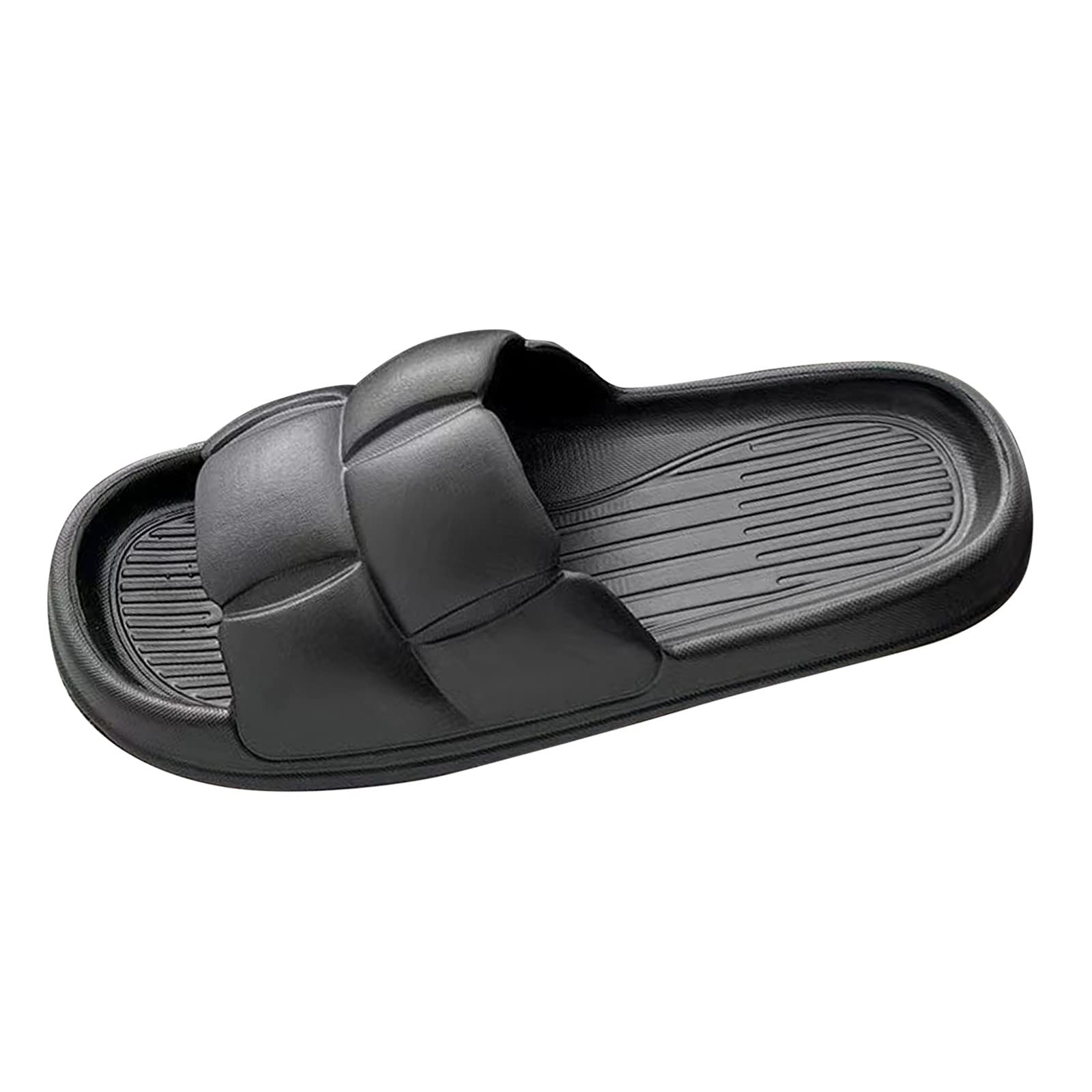 Comfortable Cloud Slides for Women & Men - Soft Cushioned Shower Slippers with Thick Sole - Bathroom Sandals, Beach Shoes, Pool Slides - Wide Fit 12.5 - Perfect for Home, Spa, Travel & Outdoor Use