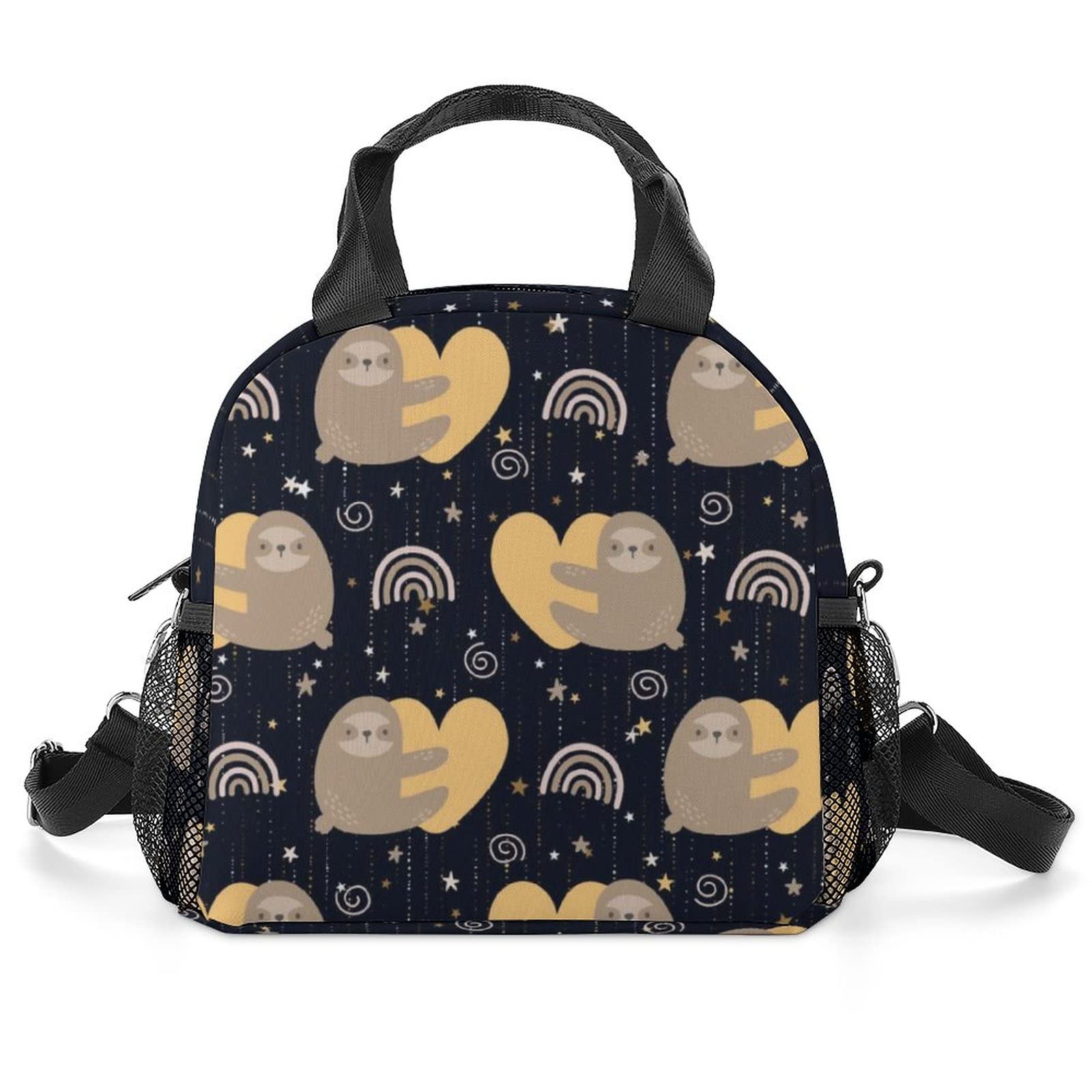 Adorable Sloth Lunch Bag - Insulated Cooler Tote with Adjustable Shoulder Strap for Kids & Adults | Perfect for Work, School, Picnic, Travel & Outdoor Activities | Leakproof & Portable Lunch Box