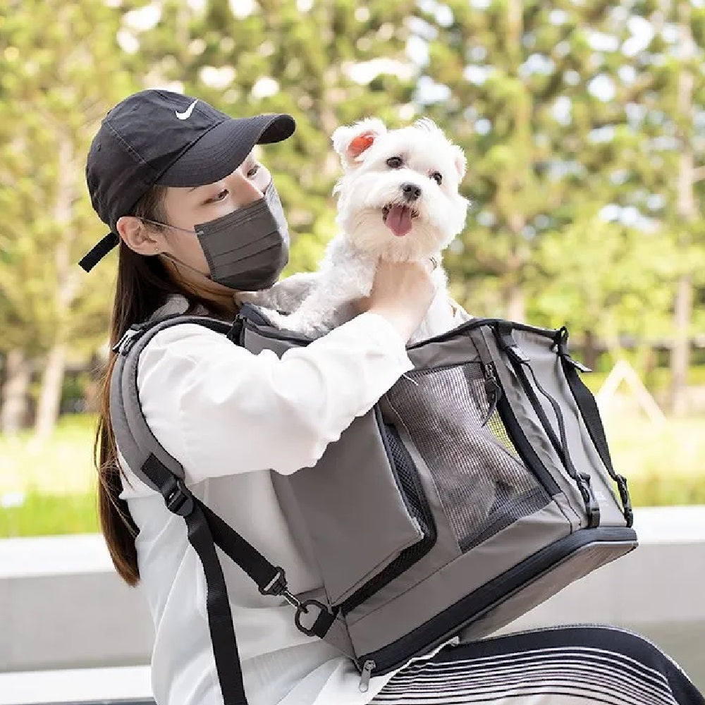 Premium Pet Carrier Backpack for Small Dogs & Cats - Airline Approved, Lightweight & Breathable - Perfect for Travel, Hiking & Vet Visits